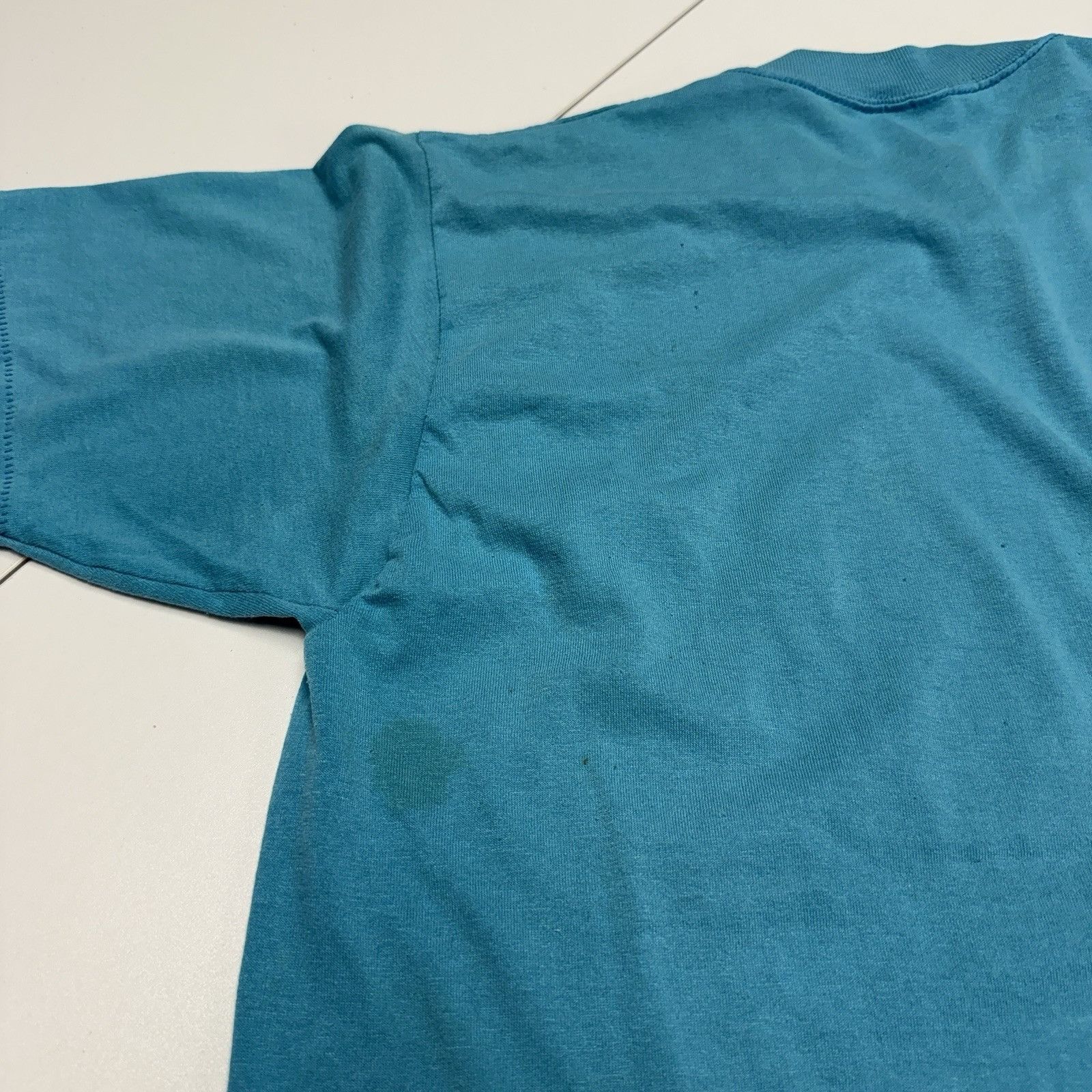 Vintage Vintage 80s California T Shirt Mens L Blue Single Stitch Bea Size US XL / EU 56 / 4 - 11 Thumbnail