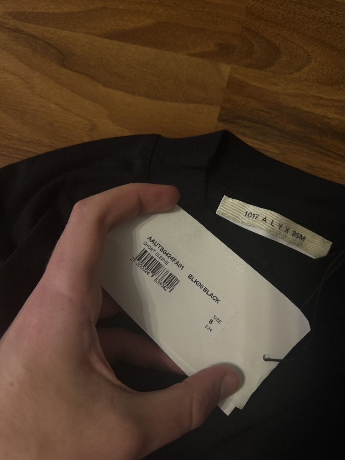 1017 ALYX 9SM 1017 ALYX 9SM REVERSE BLACK TEE Size US S / EU 44-46 / 1 - 4 Thumbnail