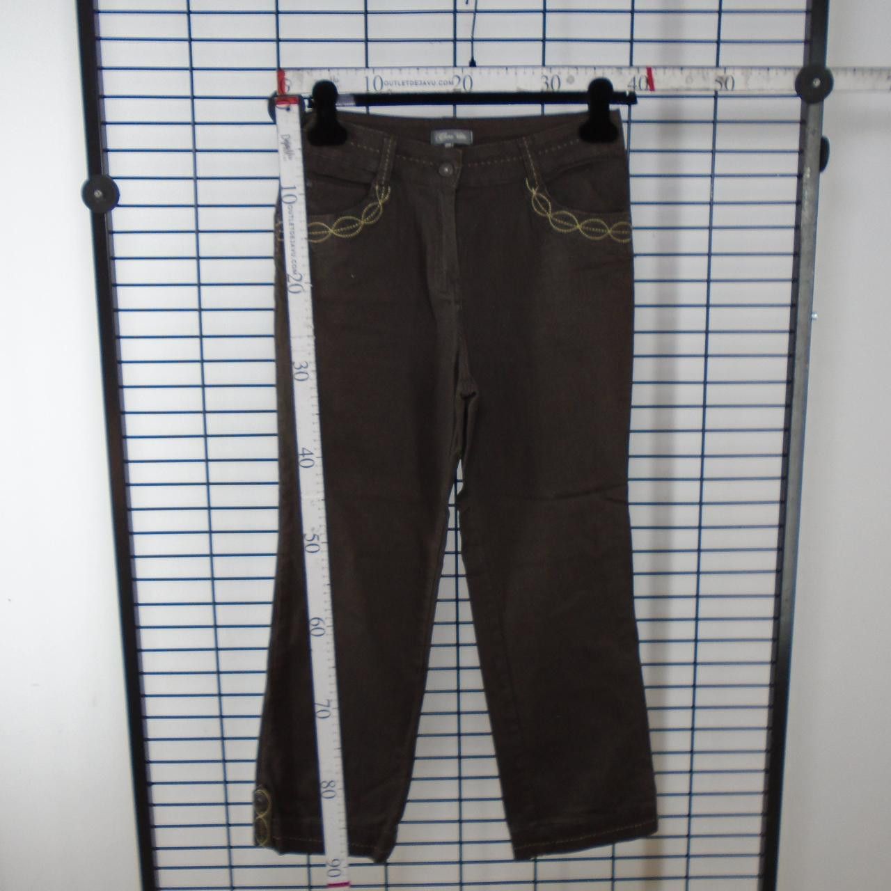 Vintage Women's Jeans Klara Vitti. Brown. S. Used. Good Size 26" / US 2 / IT 38 - 4 Thumbnail