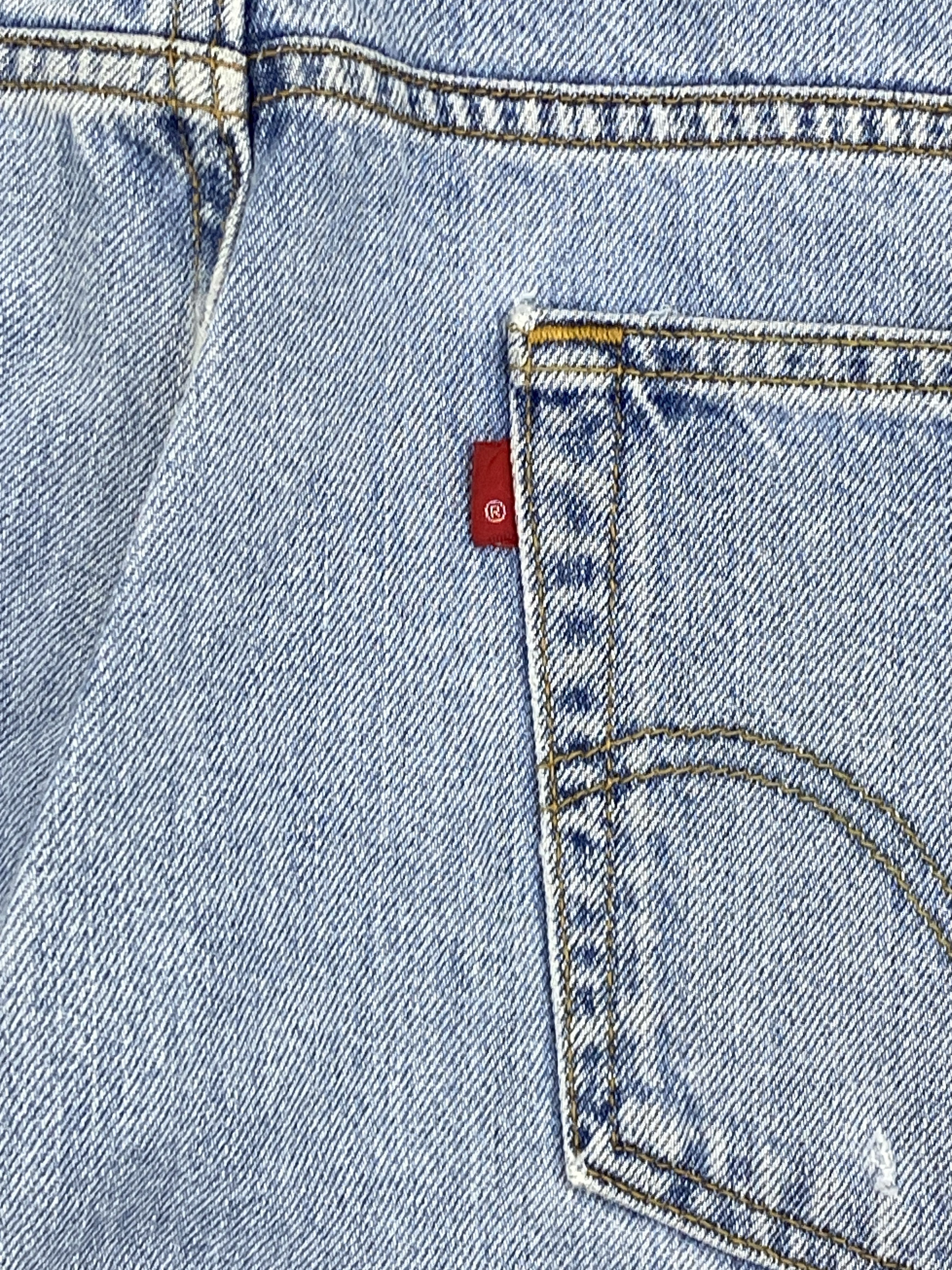 Levi's Vintage Levis 517 Flared Bootcut Light Wash Jeans DP2594 Size US 37 - 6 Thumbnail