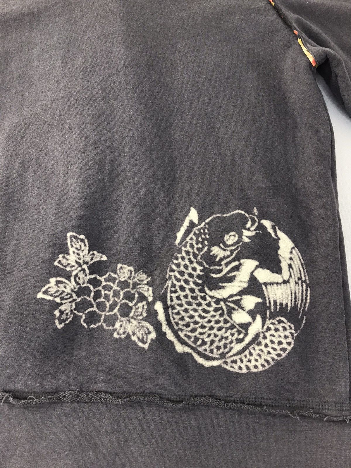 Japanese Brand Vintage Sweaters japanese Brand Print Fish Koi Zipper Style Size US M / EU 48-50 / 2 - 11 Thumbnail