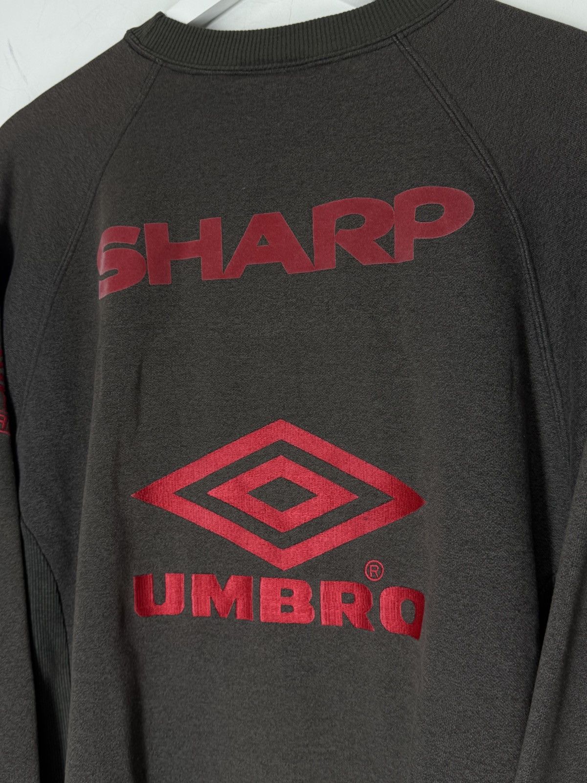 Umbro Vintage 90s Umbro Manchester United Sharp Sweatshirt Size US M / EU 48-50 / 2 - 13 Thumbnail