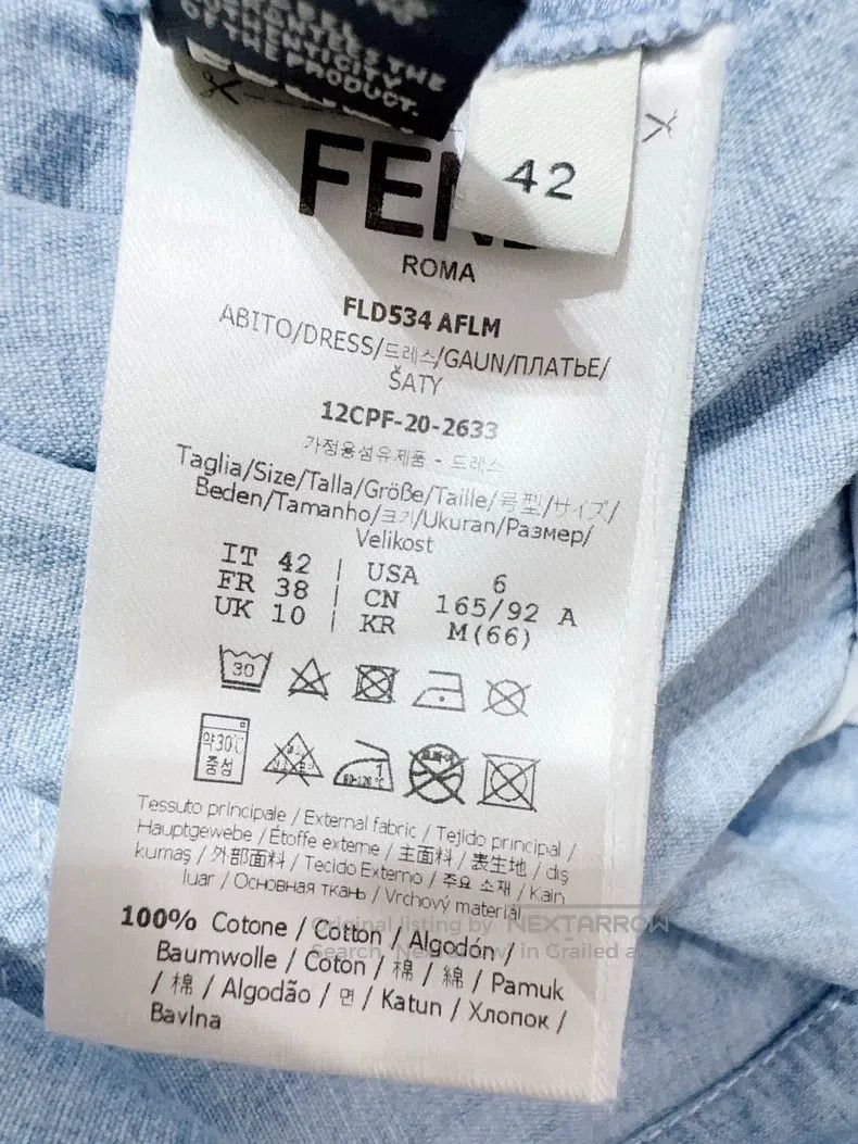 Fendi Fendi Jumpsuit Size 25" / US 0 / IT 36 - 5 Thumbnail