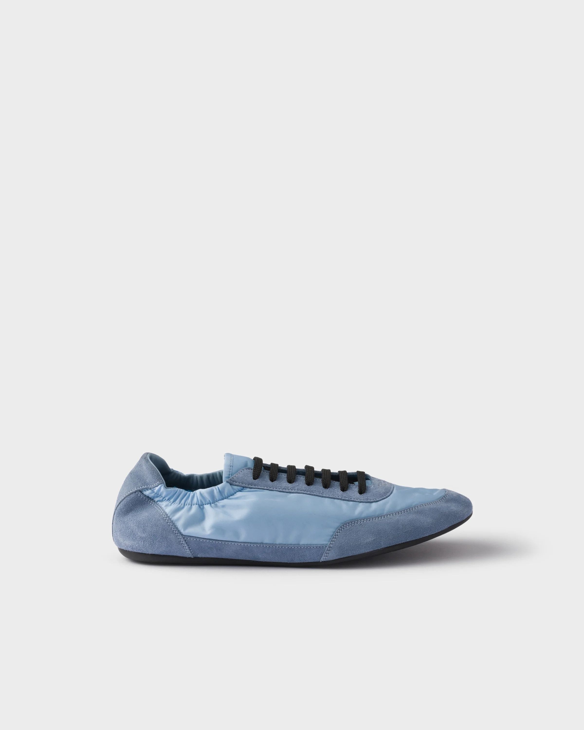 Prada o1mt1gz0226 Collapse Re-Nylon Suede Eelasticized Sneakers Size US 7 / EU 40 - 2 Thumbnail