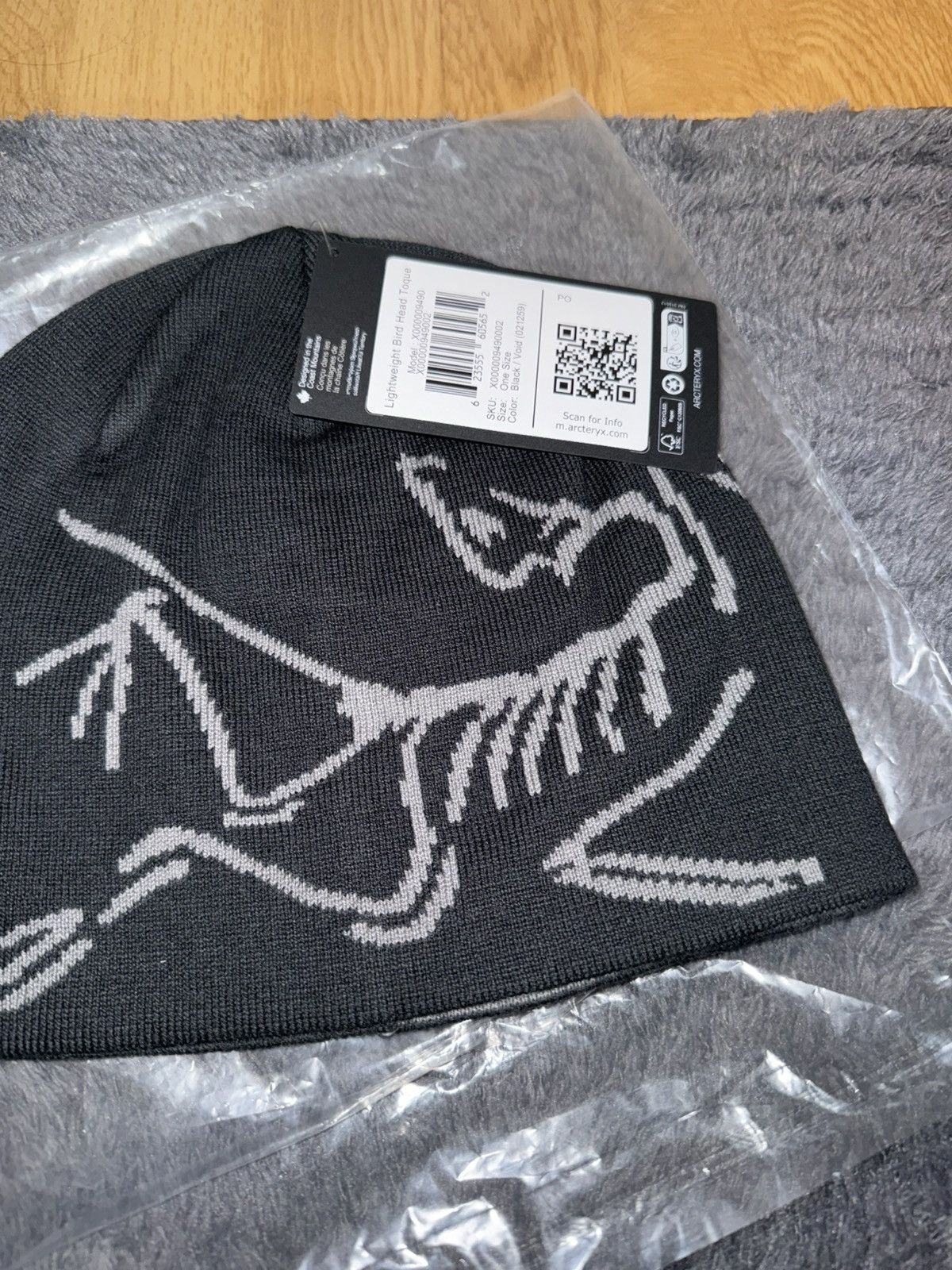 Arc'teryx Bird Head Toque Ligthweight Beanie arc’teryx Black Void Size ONE SIZE - 3 Thumbnail