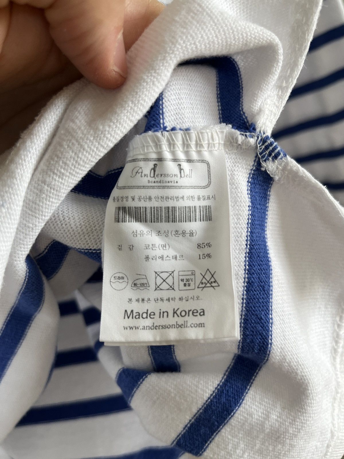 Andersson Bell Andersson Bell Marine Sailor Stripped Long Sleeve T-shirt Size XL / US 12-14 / IT 48-50 - 9 Thumbnail