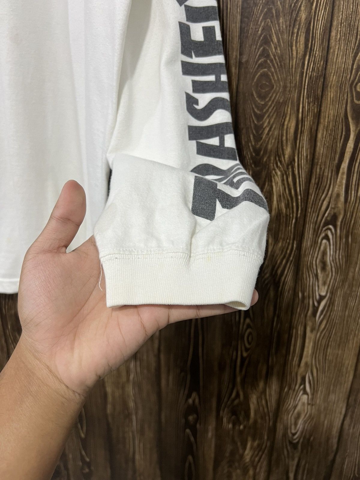 Thrasher Vintage Y2K Thrasher Skateboarding Longsleeve Tshirt Size US XXL / EU 58 / 5 - 6 Thumbnail