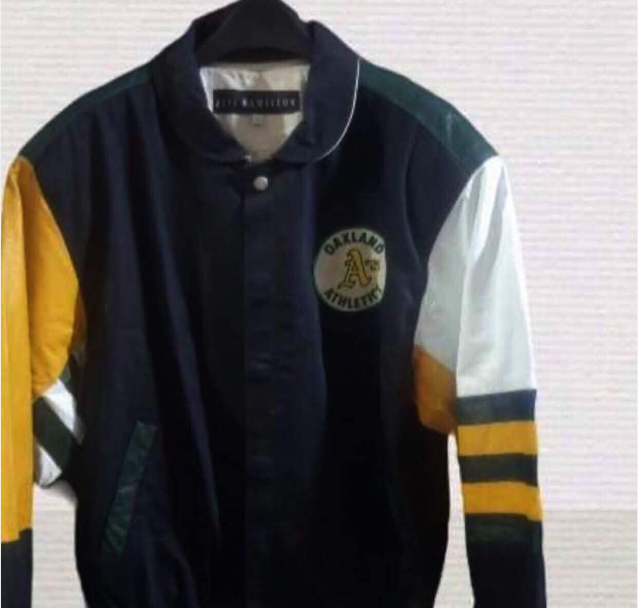 Jeff Hamilton VTG Oakland A’S Jeff Hamilton MLB Athletic Jacket Size US M / EU 48-50 / 2 - 6 Thumbnail