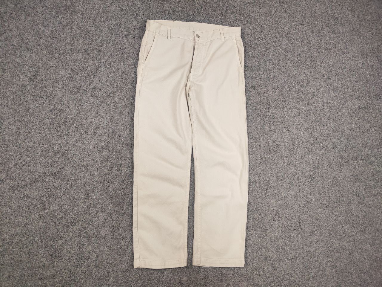Ronning Ronning Portugal Design Casual beige Denim Jeans Loose Fit Size US 30 / EU 46 - 2 Thumbnail