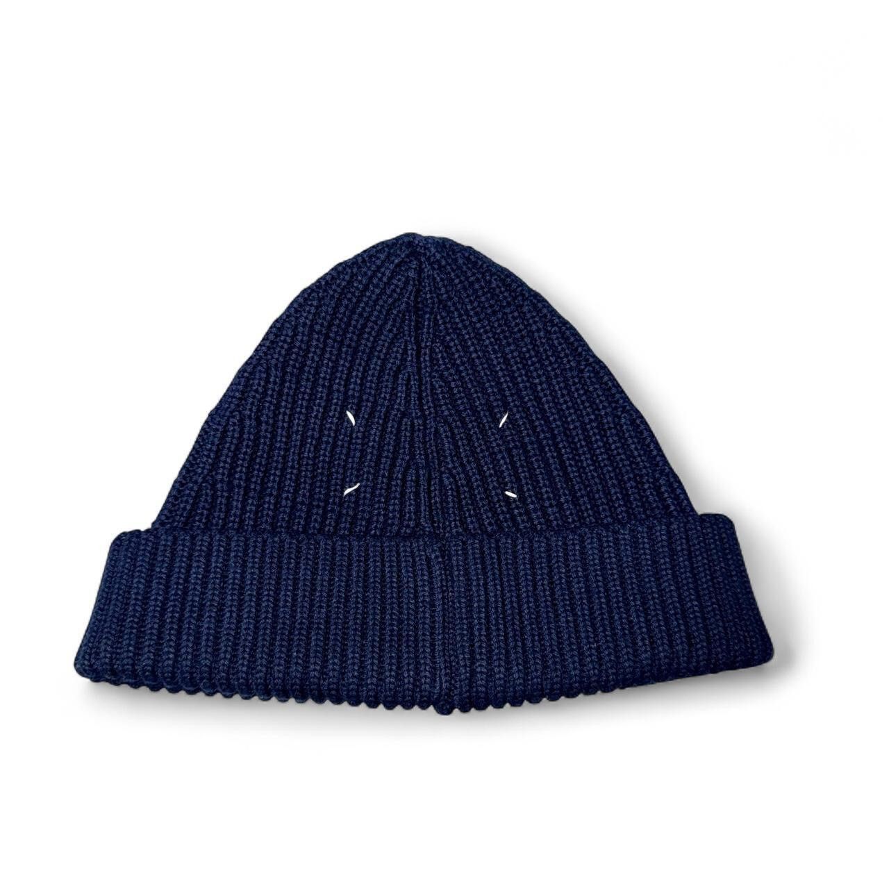 Maison Margiela navy blue beanie