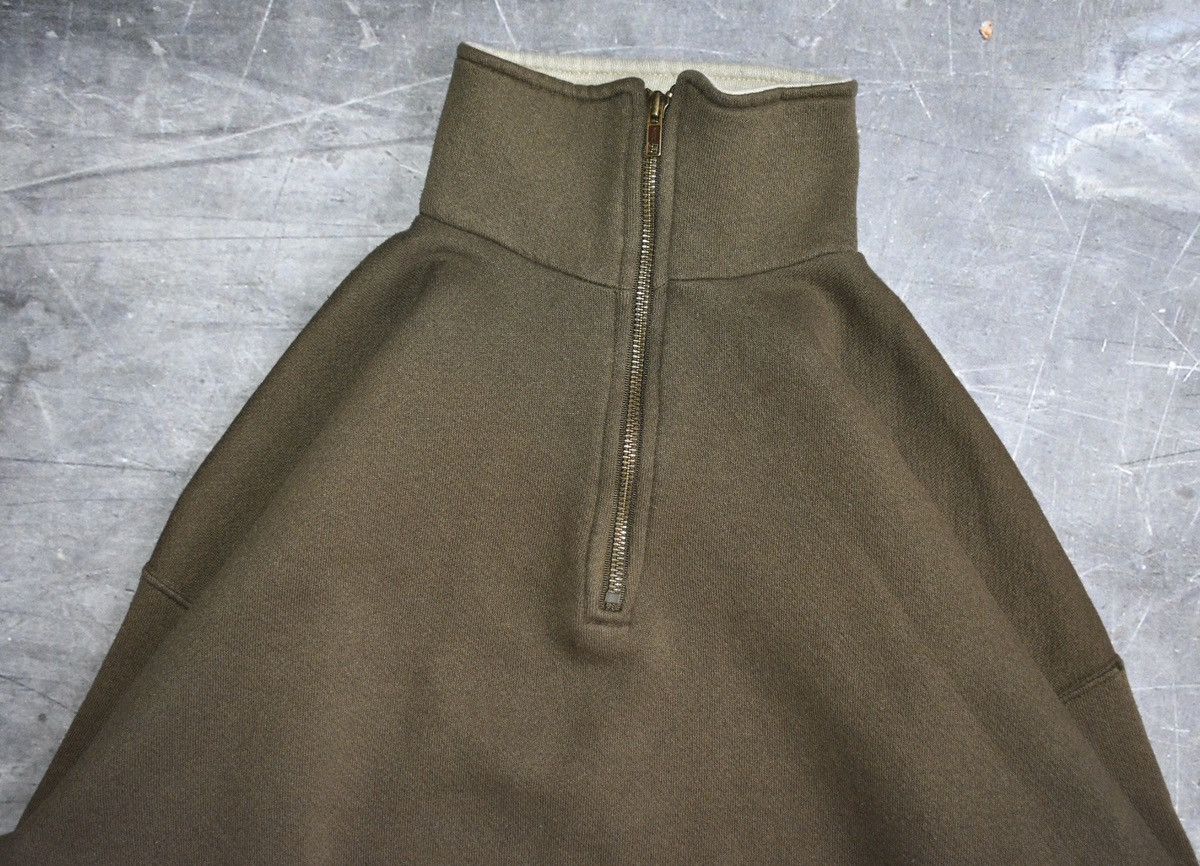 Tultex Vintage 90s Tultex Blank Quarter-Zip Pullover (XL) Size US XL / EU 56 / 4 - 2 Thumbnail