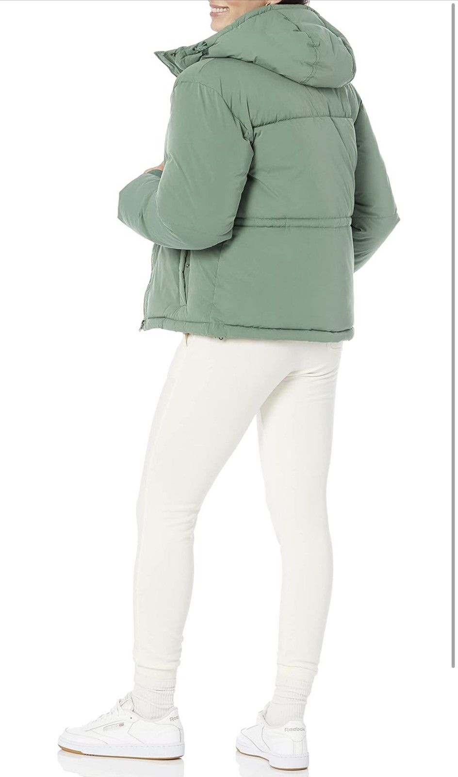 Other Amazon Essentials Women's Short Waisted Puffer Jacket Size XS / US 0-2 / IT 36-38 - 4 Thumbnail