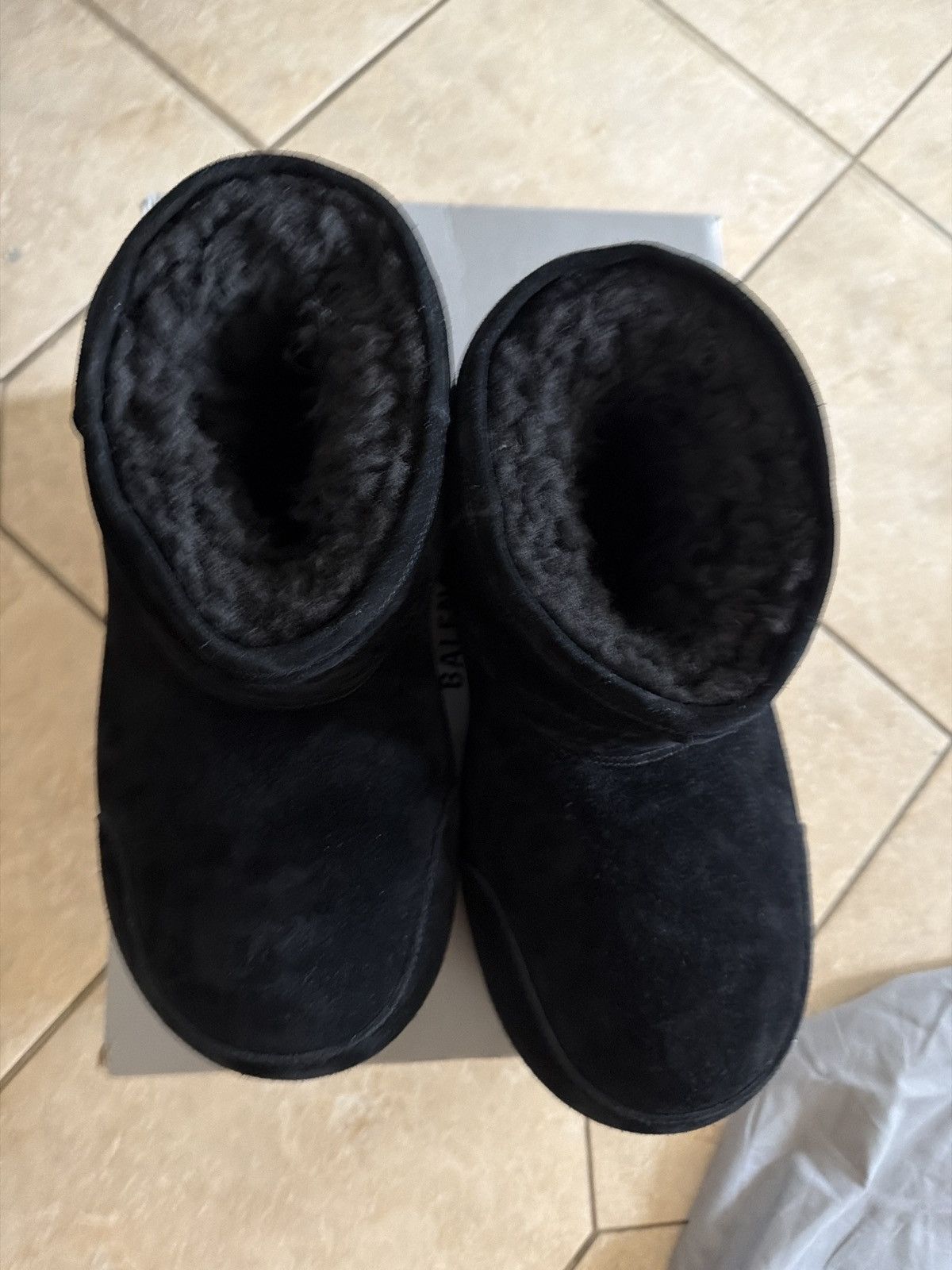 Balenciaga Balenciaga Alaska black suede fur boot bootie 42 Size US 9 / EU 42 - 4 Thumbnail