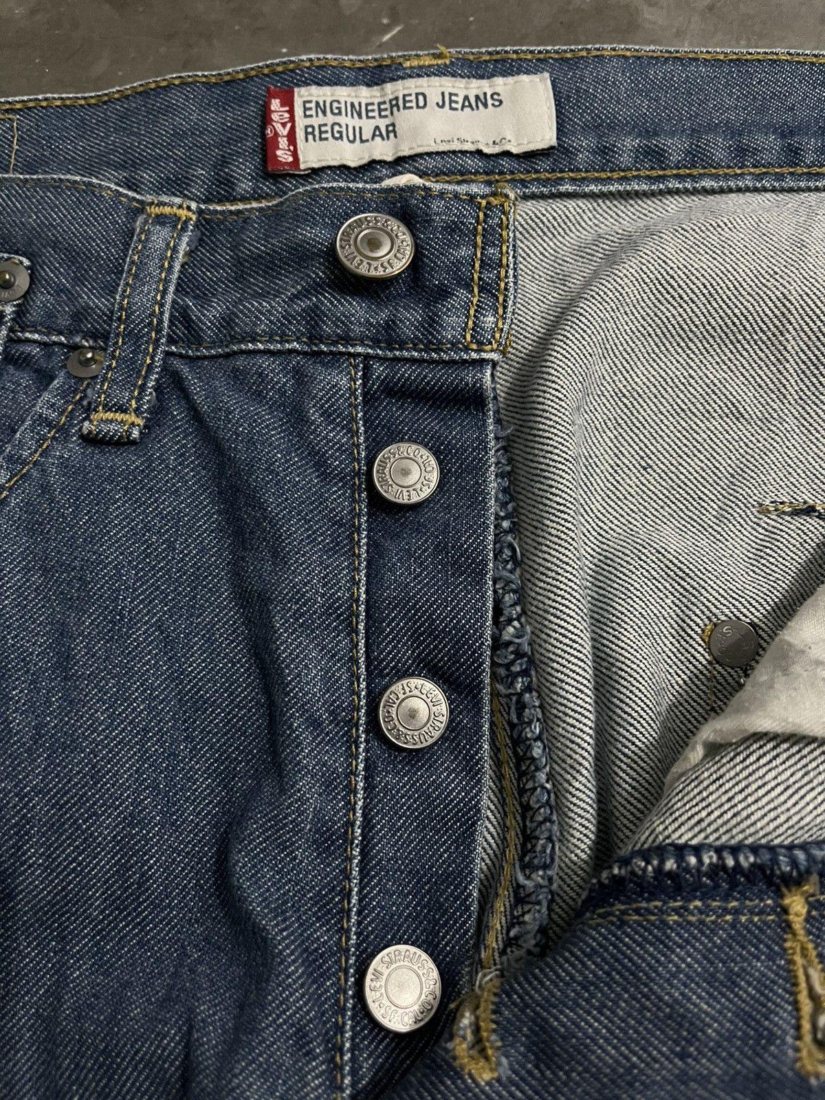 Levi's Vintage Clothing LEVIS ENGINEERED JEANS Size US 31 - 5 Thumbnail