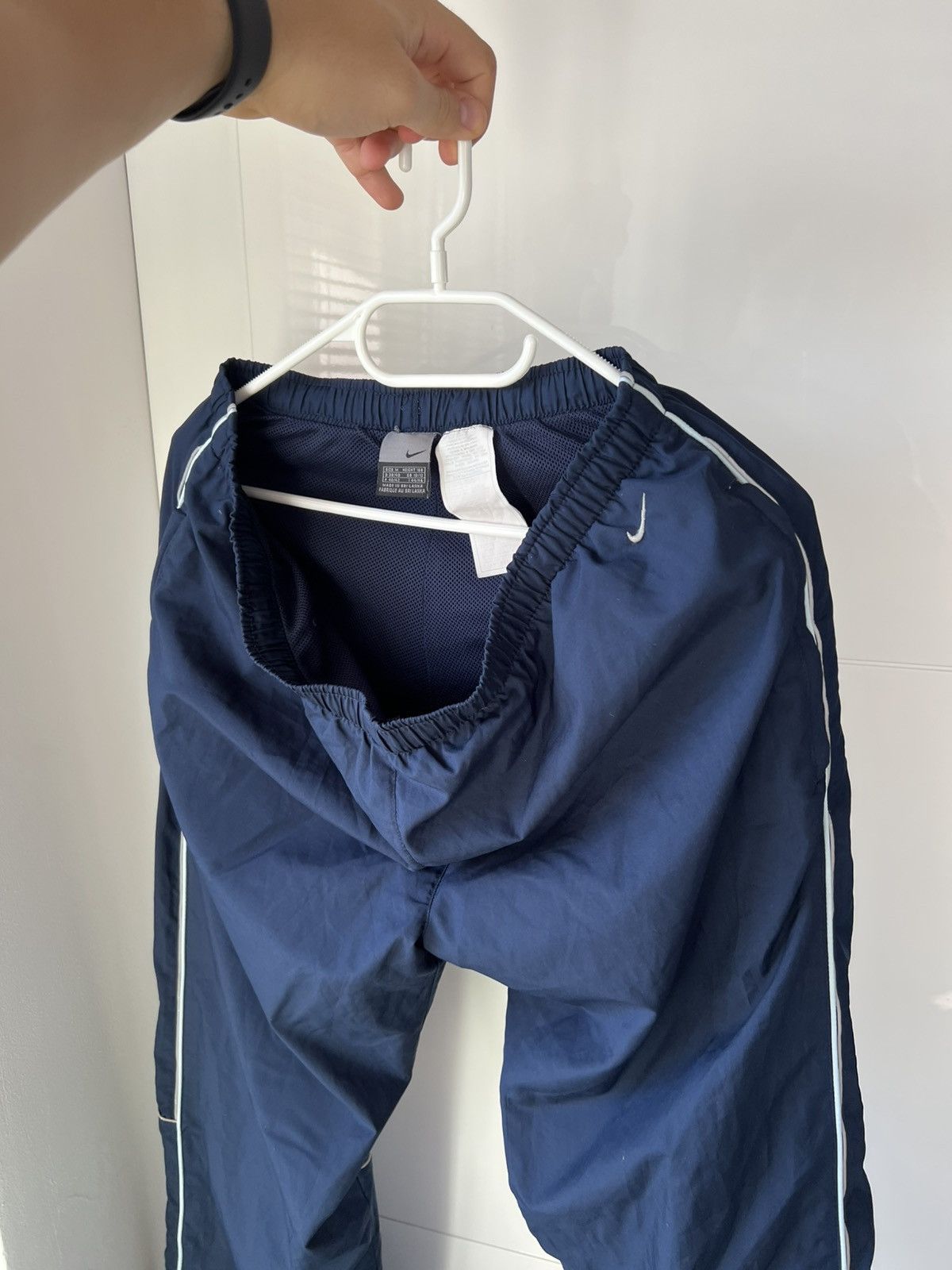 Nike Vintage Nike Y2K Small Knit Swoosh Avant Garde Regular Pants Size US 32 / EU 48 - 4 Thumbnail