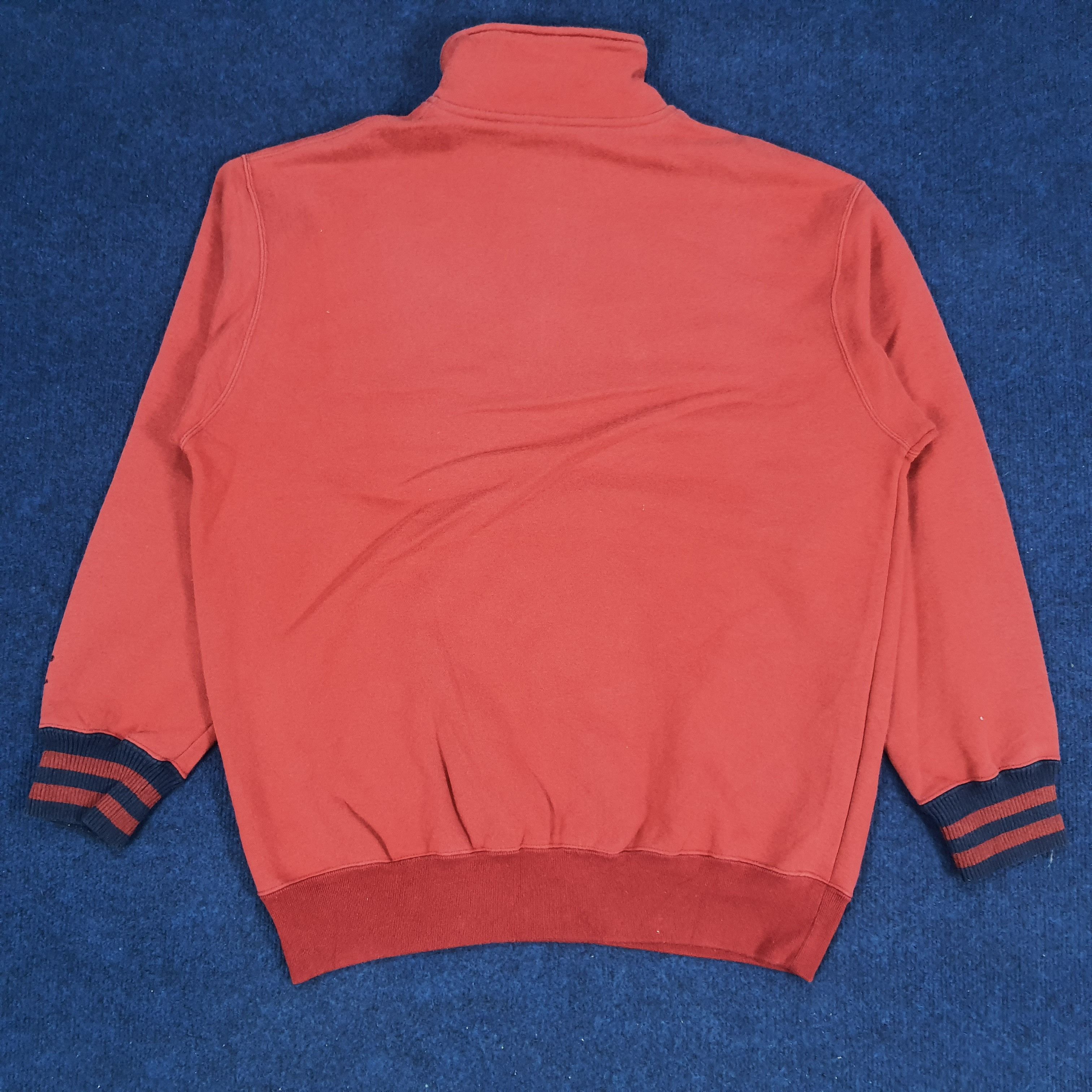 Helly Hansen × Vintage Vintage Helly Hansen Half Zipper Sweatshirt Size US L / EU 52-54 / 3 - 3 Thumbnail