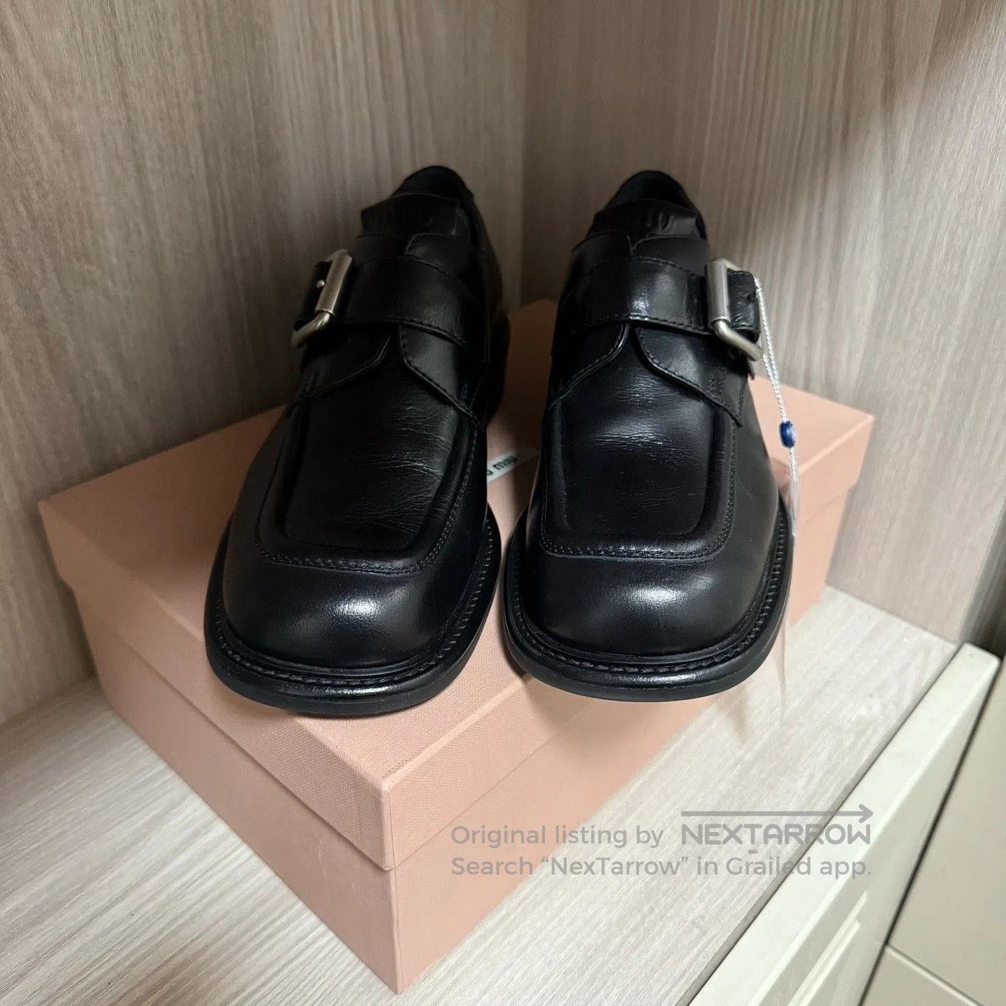 Miu Miu MiuMiu Retro Loafers Size 37.5. Size US 6.5 / IT 36.5 - 1 Thumbnail