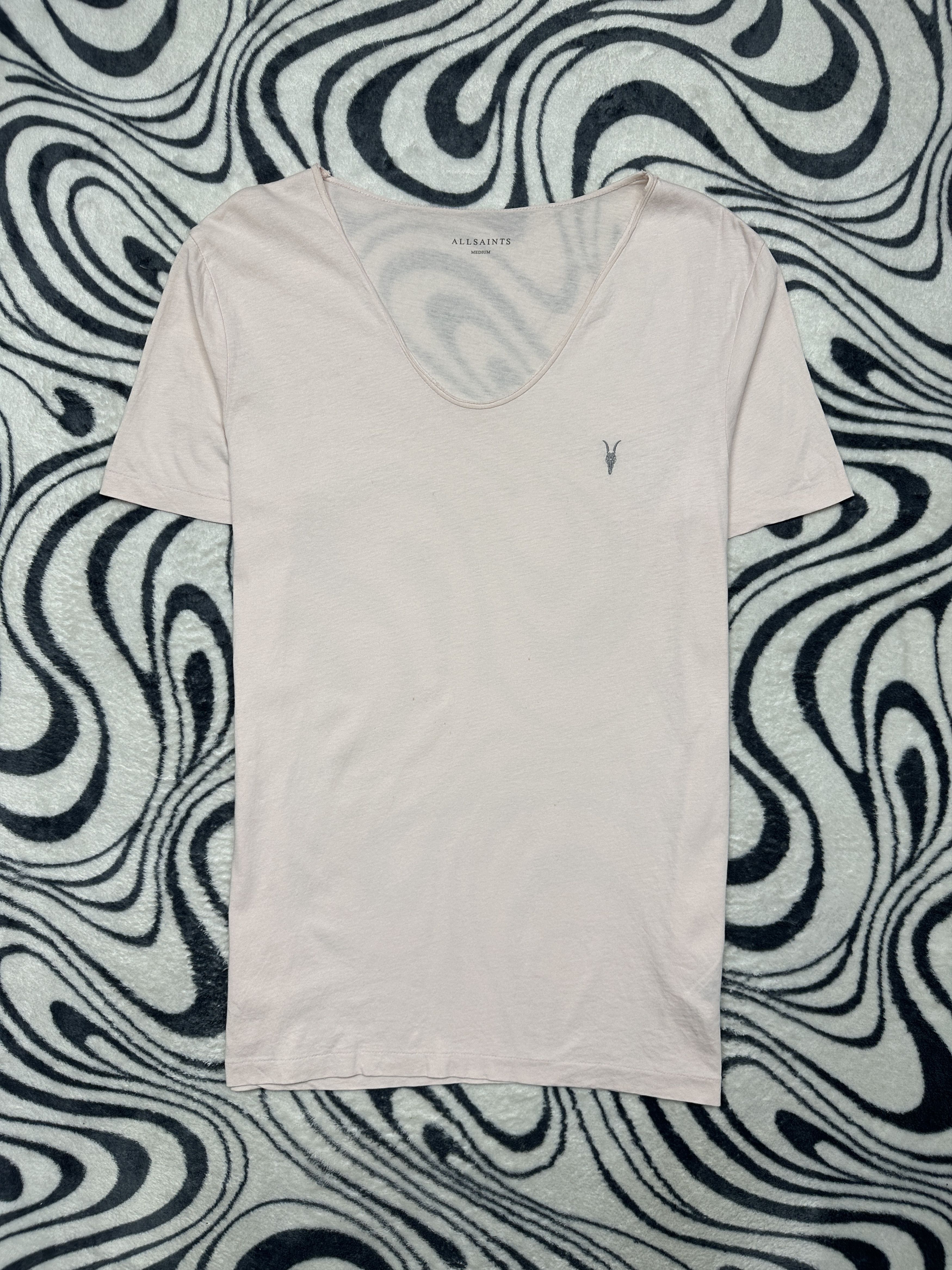 Allsaints AllSaints Tonic Scoop Mens T-Shirt Tee Size US M / EU 48-50 / 2 - 1 Thumbnail