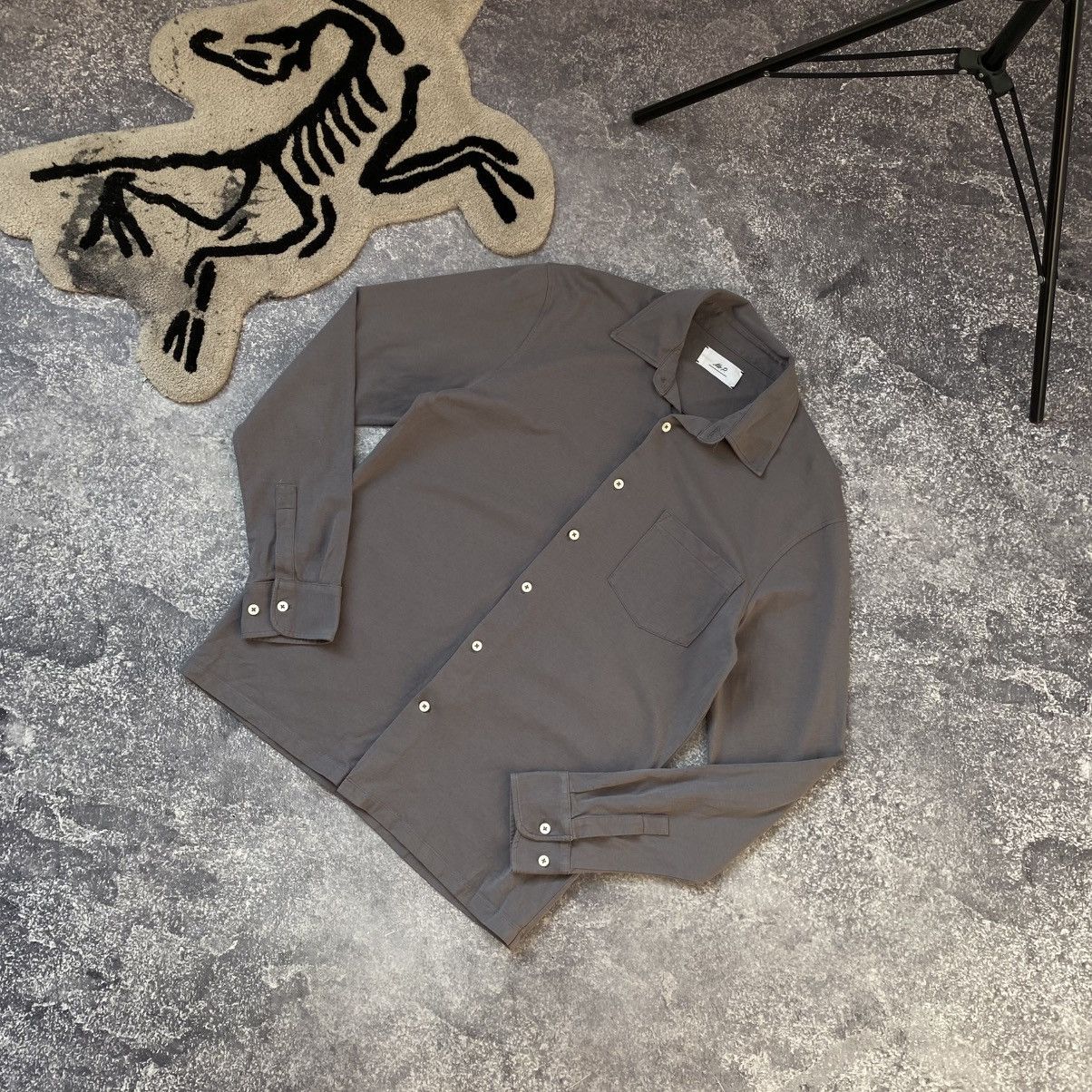 Mr P. Luxury Mr P. Basic Designer Button Up streetwear overshirt Size US S / EU 44-46 / 1 - 1 Thumbnail