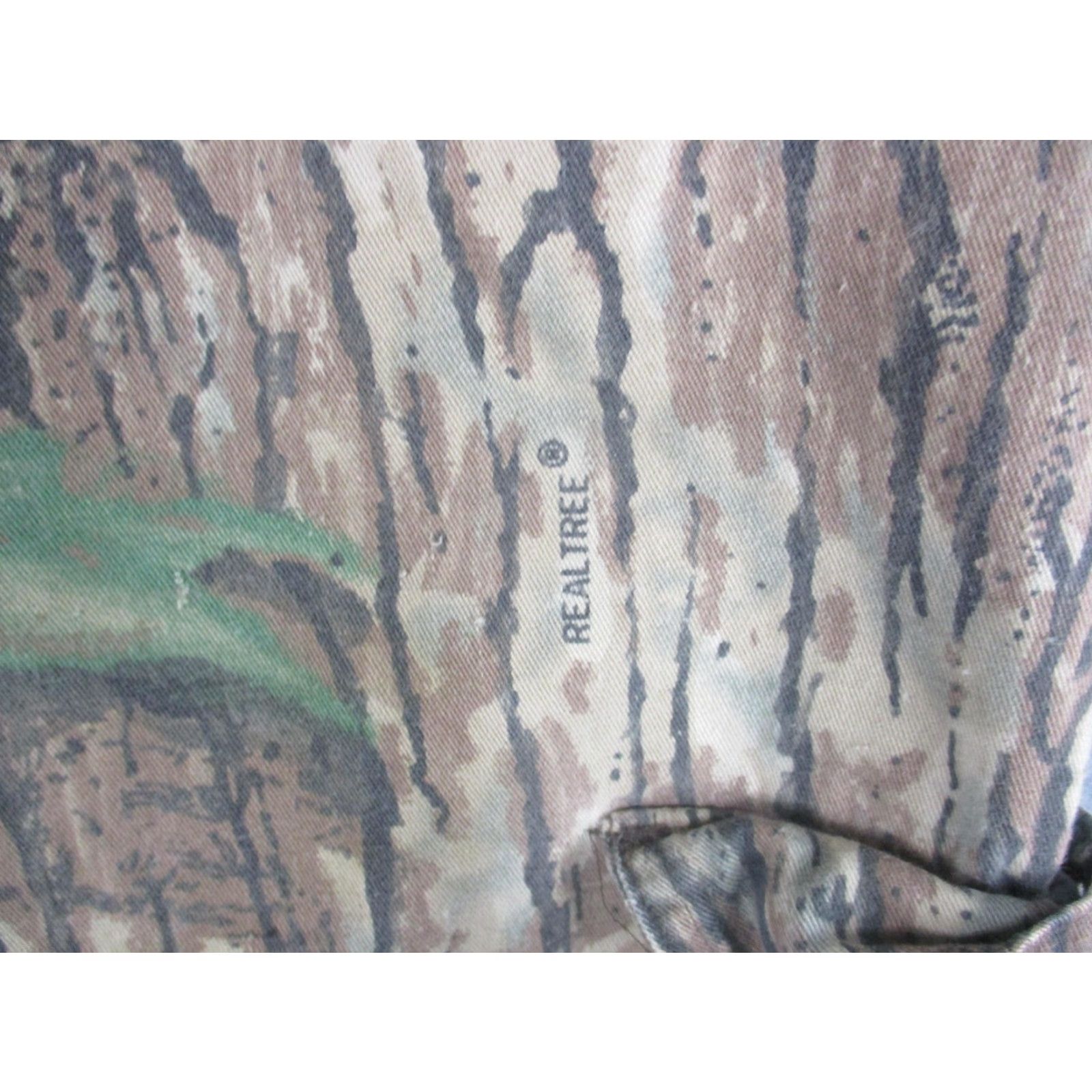 Walls Walls Realtree Camo Cargo Pants Mens XL 42-44 Cotton Workwear Ink Green Camouflage Adjustable Drawstring 31 Inseam Mens Size US 36 / EU 52 - 2 Thumbnail