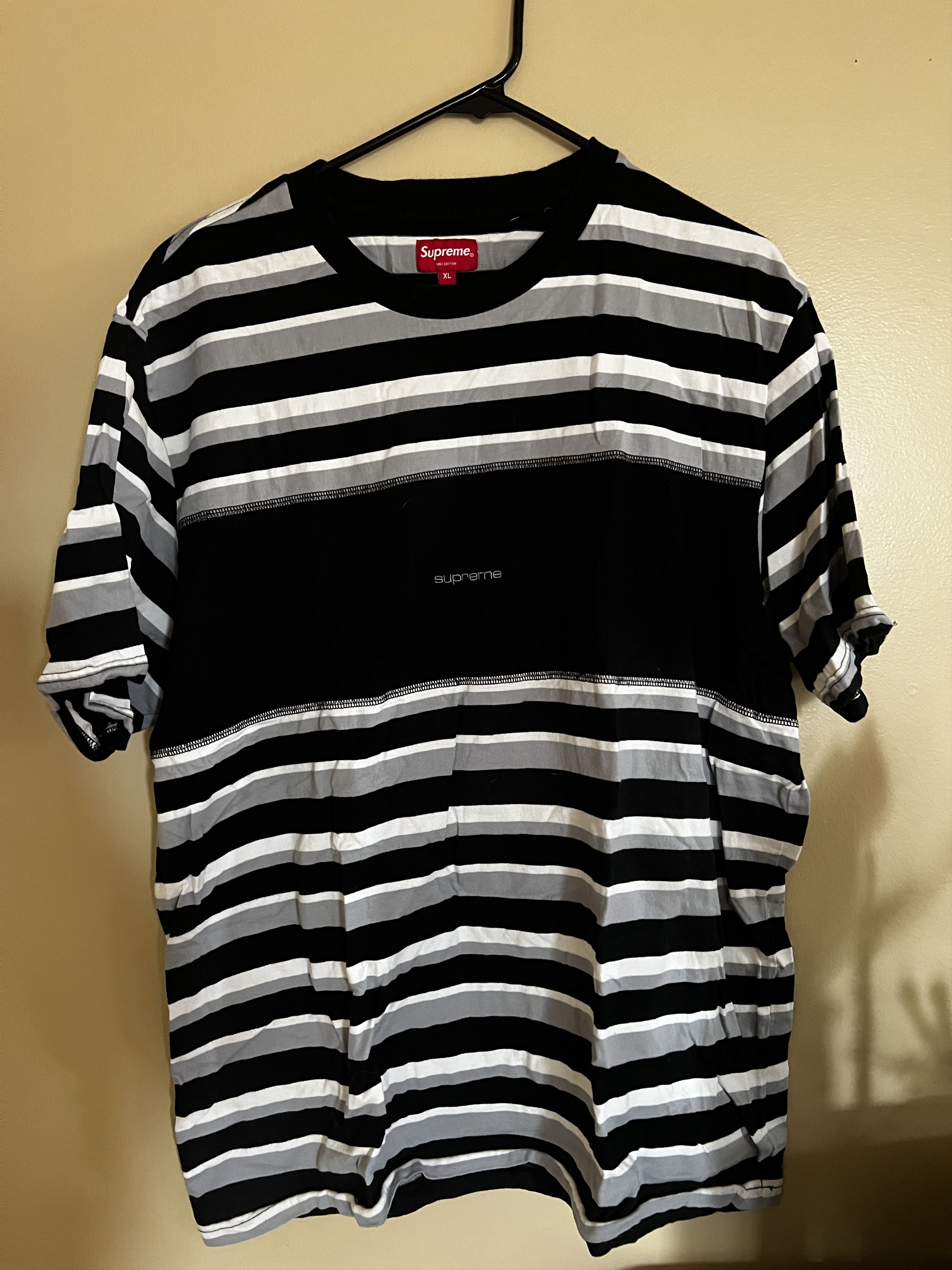 Supreme Striped Shirt | Grailed