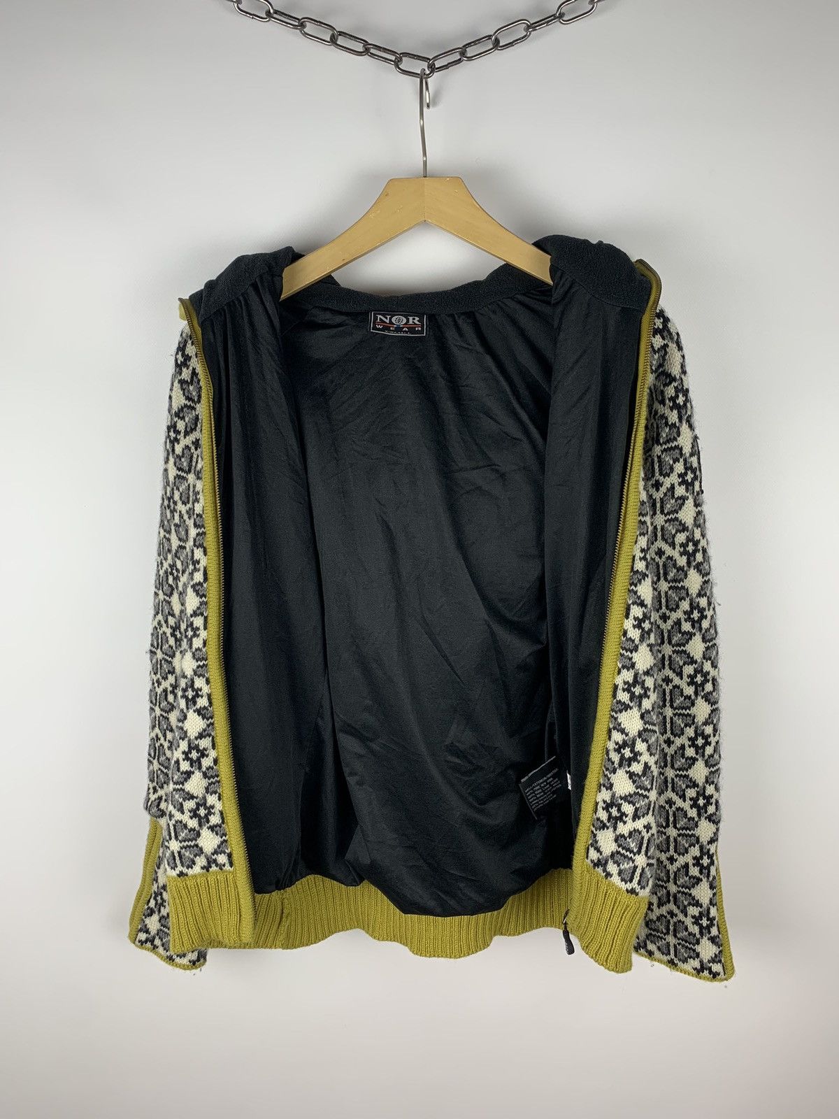 Designer Vintage Norwear Jacket Norway Sweater Ladies Size XS Hooded Size XS / US 0-2 / IT 36-38 - 12 Thumbnail