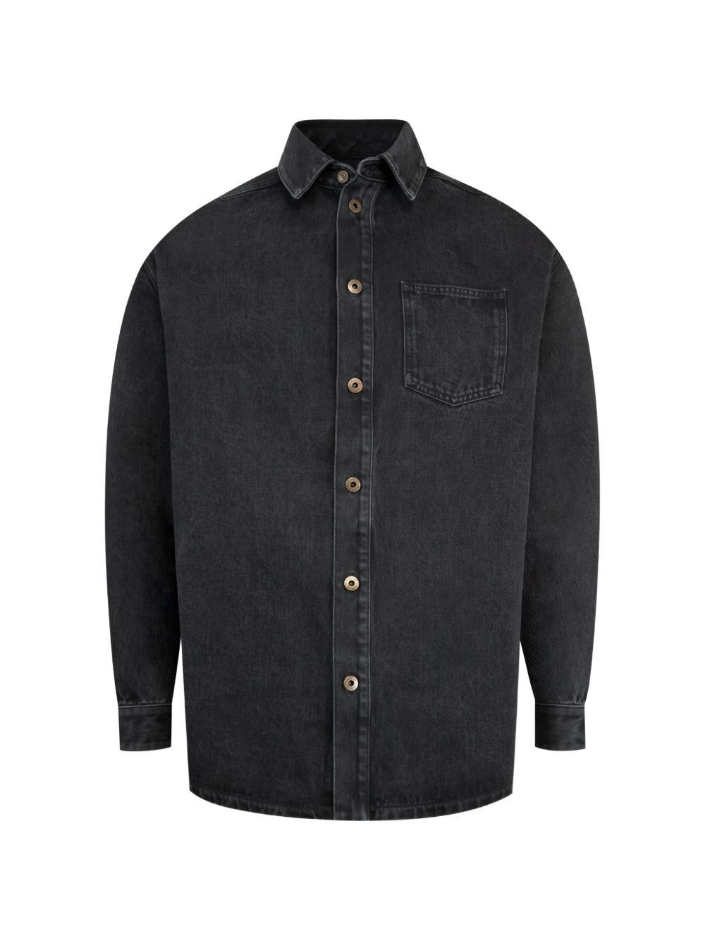 Loewe ANAGRAM DENIM COTTON SHIRT Size US M / EU 48-50 / 2 - 1 Thumbnail