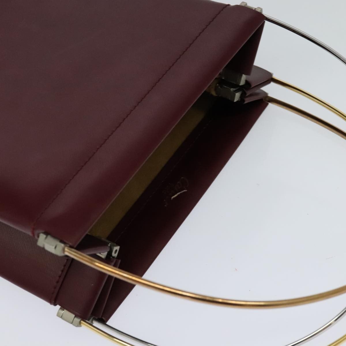 Cartier Cartier Trinity Hand Bag Leather Red Size ONE SIZE - 6 Thumbnail