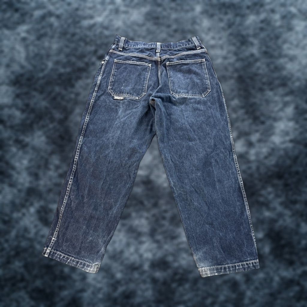 JNCO VINTAGE JNCO Jeans Mens 34x29 Deep Socket Dark Wash Baggy 90s Size US 34 / EU 50 - 1 Thumbnail