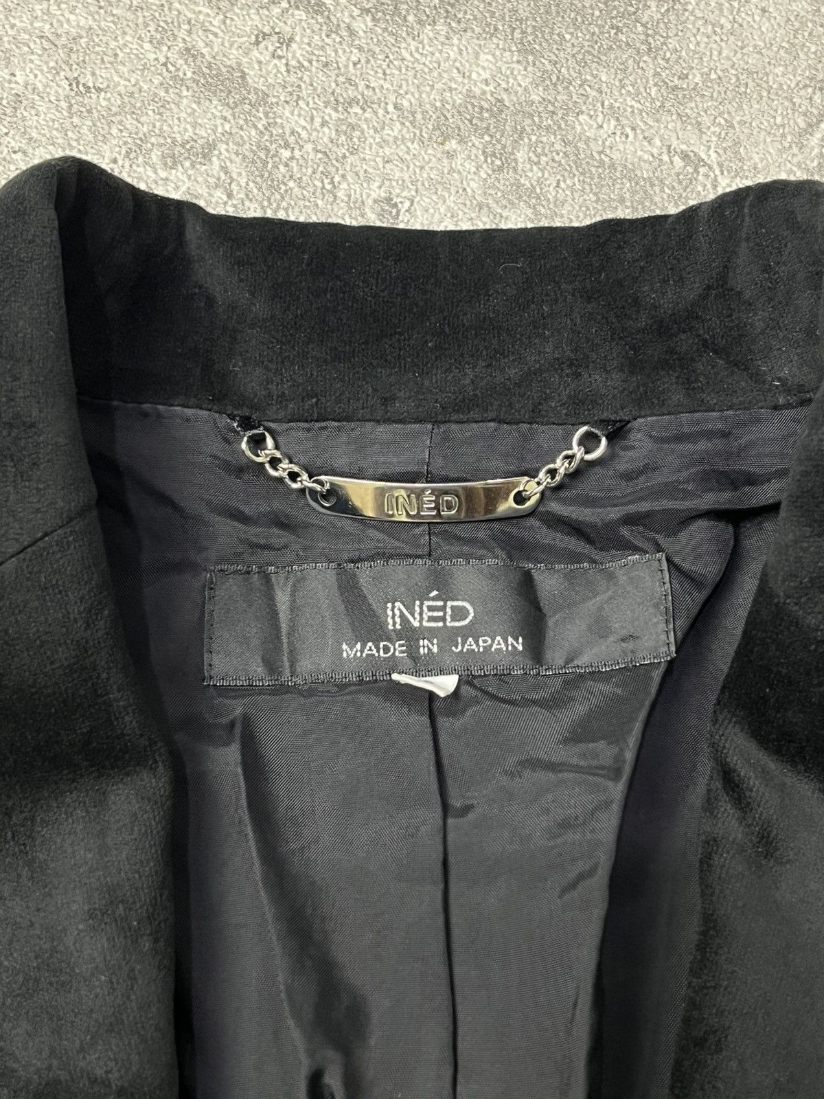 Yohji Yamamoto Ined by Yohji Yamamoto Velvet Jacket Size US XS / EU 42 / 0 - 2 Thumbnail