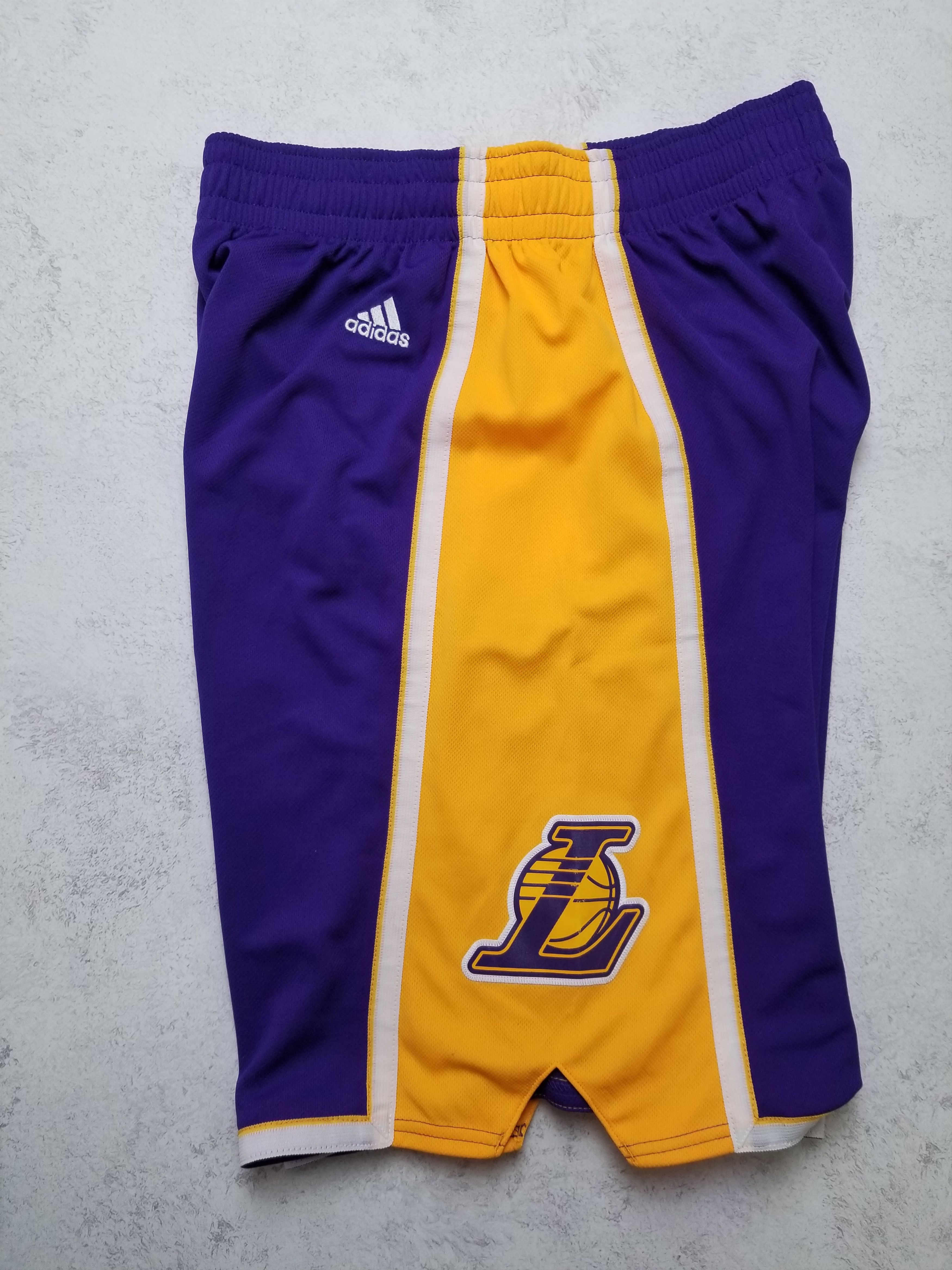 Adidas Los Angeles Lakers Adidas Swingman Shorts Size US 32 / EU 48 - 3 Thumbnail