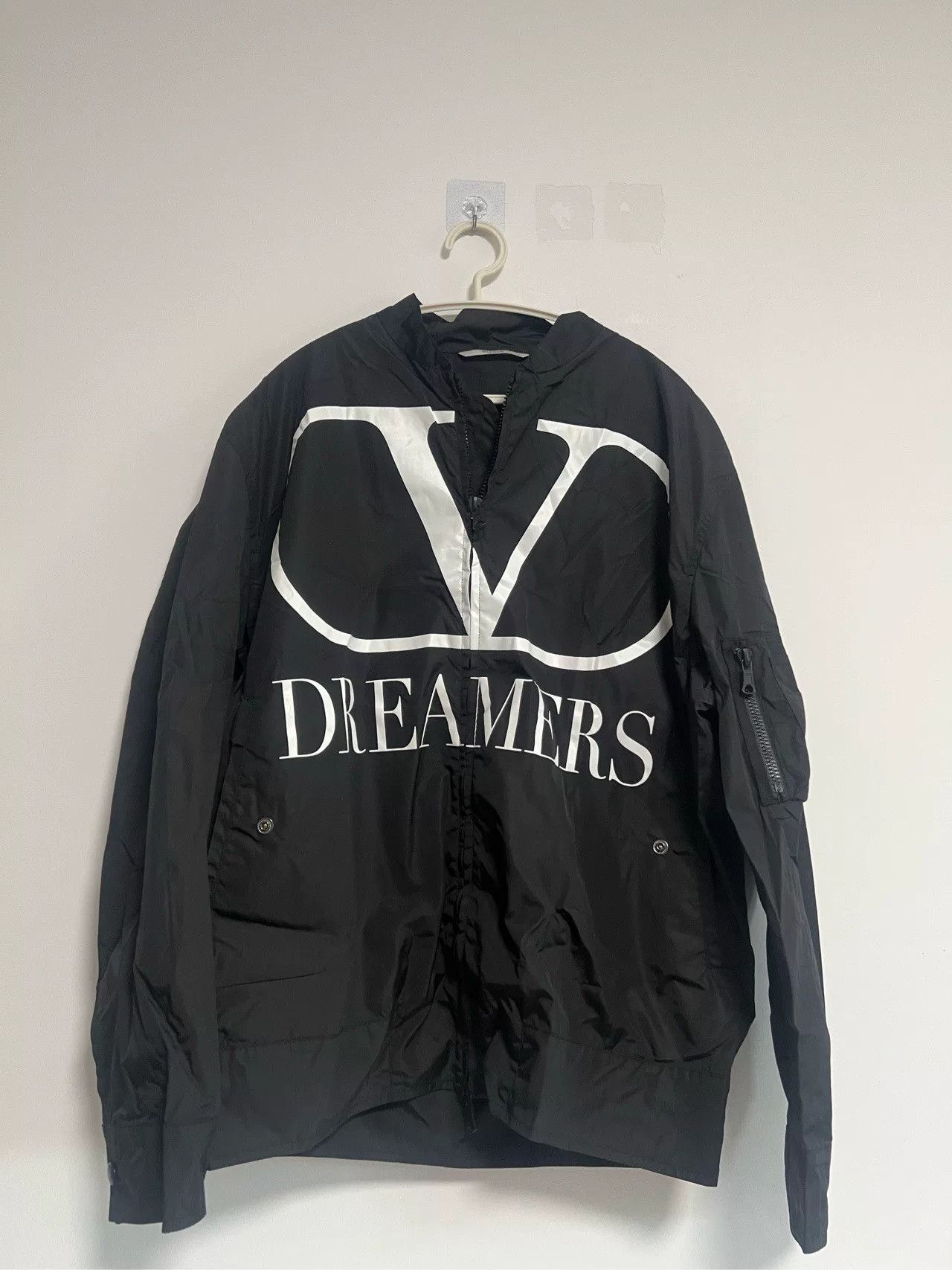Valentino Valentino Large Logo Zip Jacket Size US XL / EU 56 / 4 - 1 Thumbnail