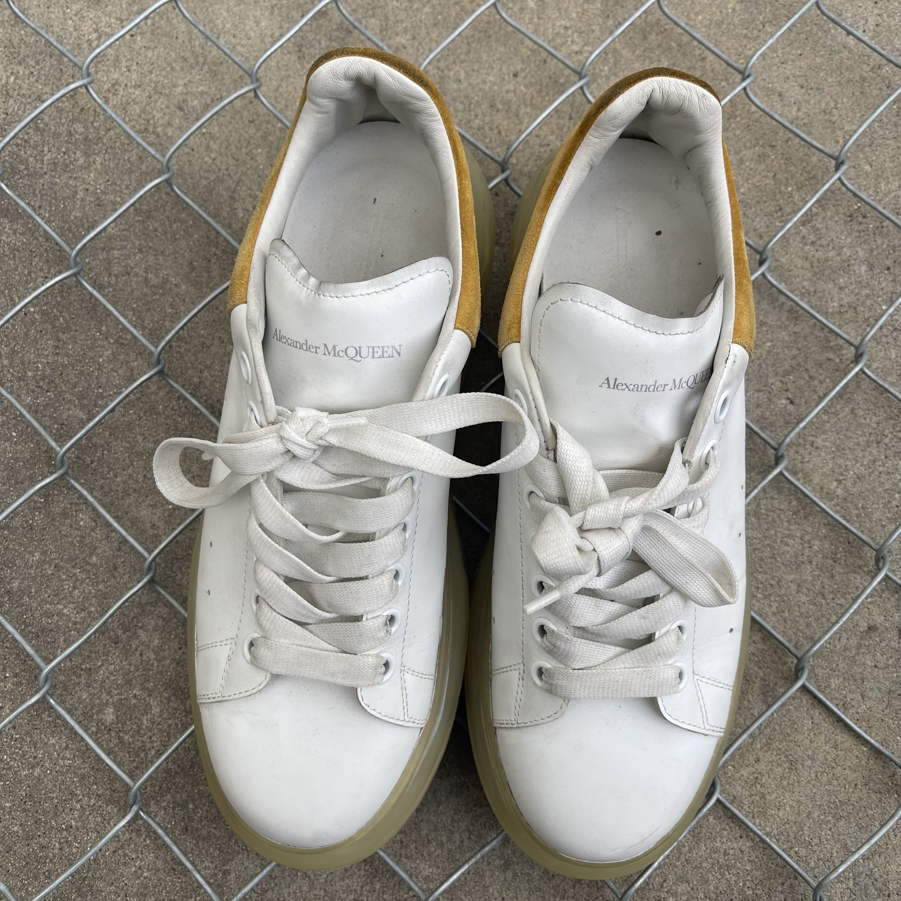 Alexander McQueen × Designer Alexander McQueen Mineral Yellow Sneakers Size US 10 / EU 43 - 5 Thumbnail