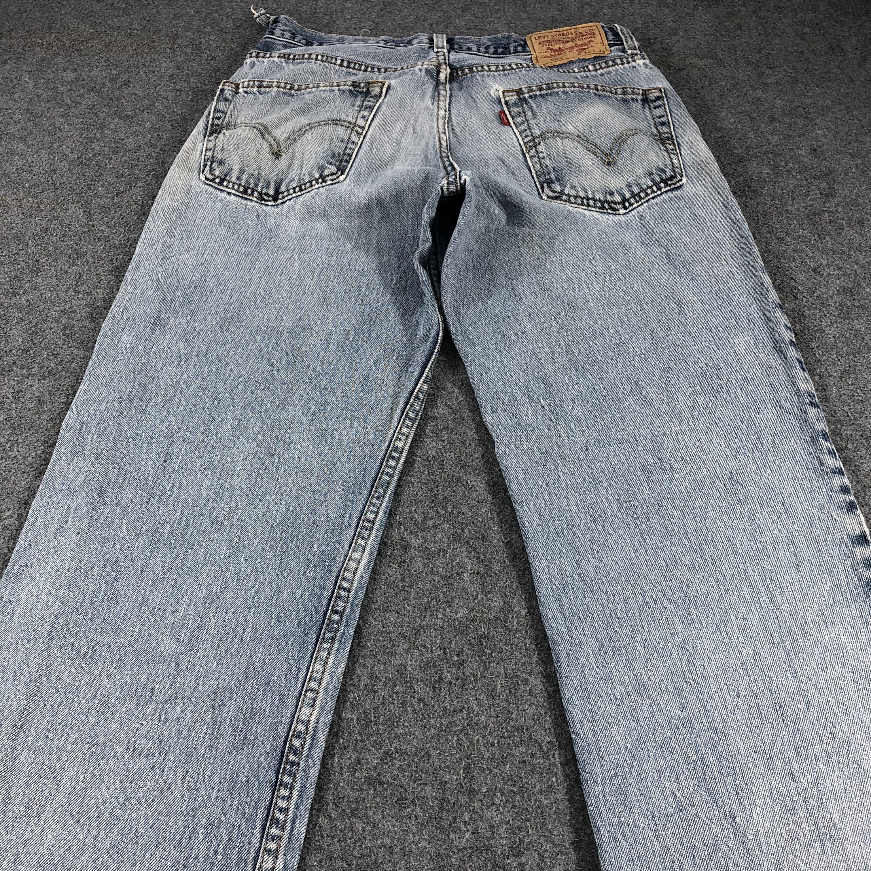 Levi's × Vintage Vintage Levis Jeans Lot 550-JM978 Size US 31 - 4 Thumbnail