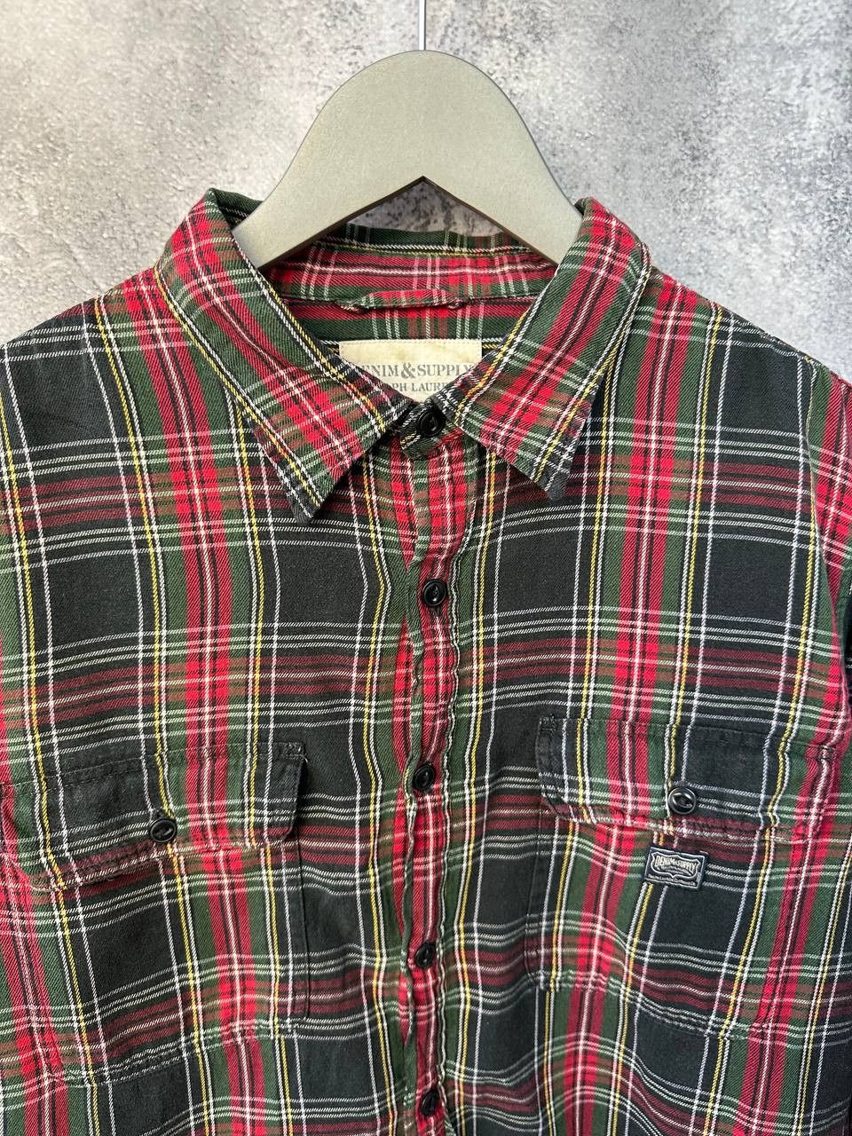 Denim & Supply Ralph Lauren Ralph Lauren Denim Supply Vtg Check Flannel Button Up Shirt Size US L / EU 52-54 / 3 - 5 Thumbnail
