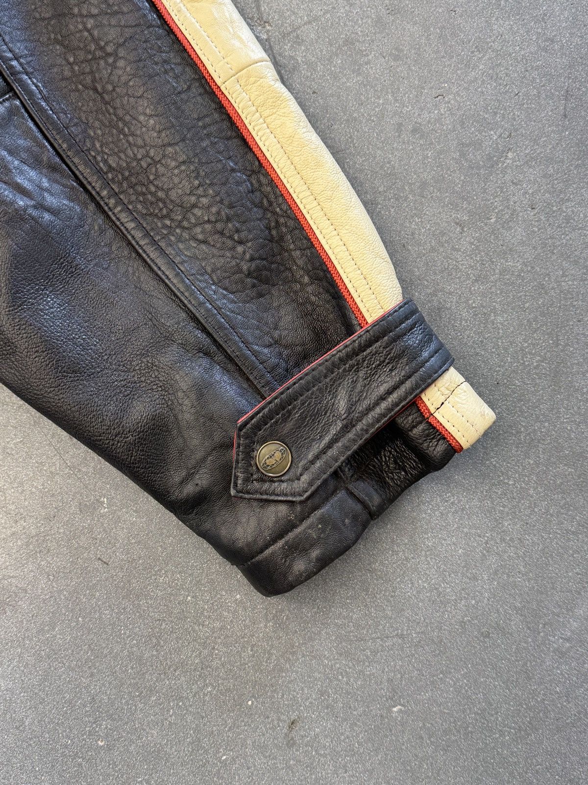 Vintage ‘90s Vintage Wu-Wear Leather Jacket Size US XXL / EU 58 / 5 - 9 Thumbnail