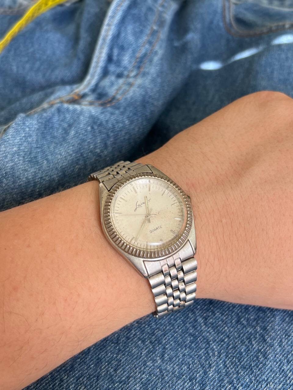 Japanese Brand × Vintage Vintage Japanese style futuristic Watch Bracelet Steel Size ONE SIZE - 7 Thumbnail