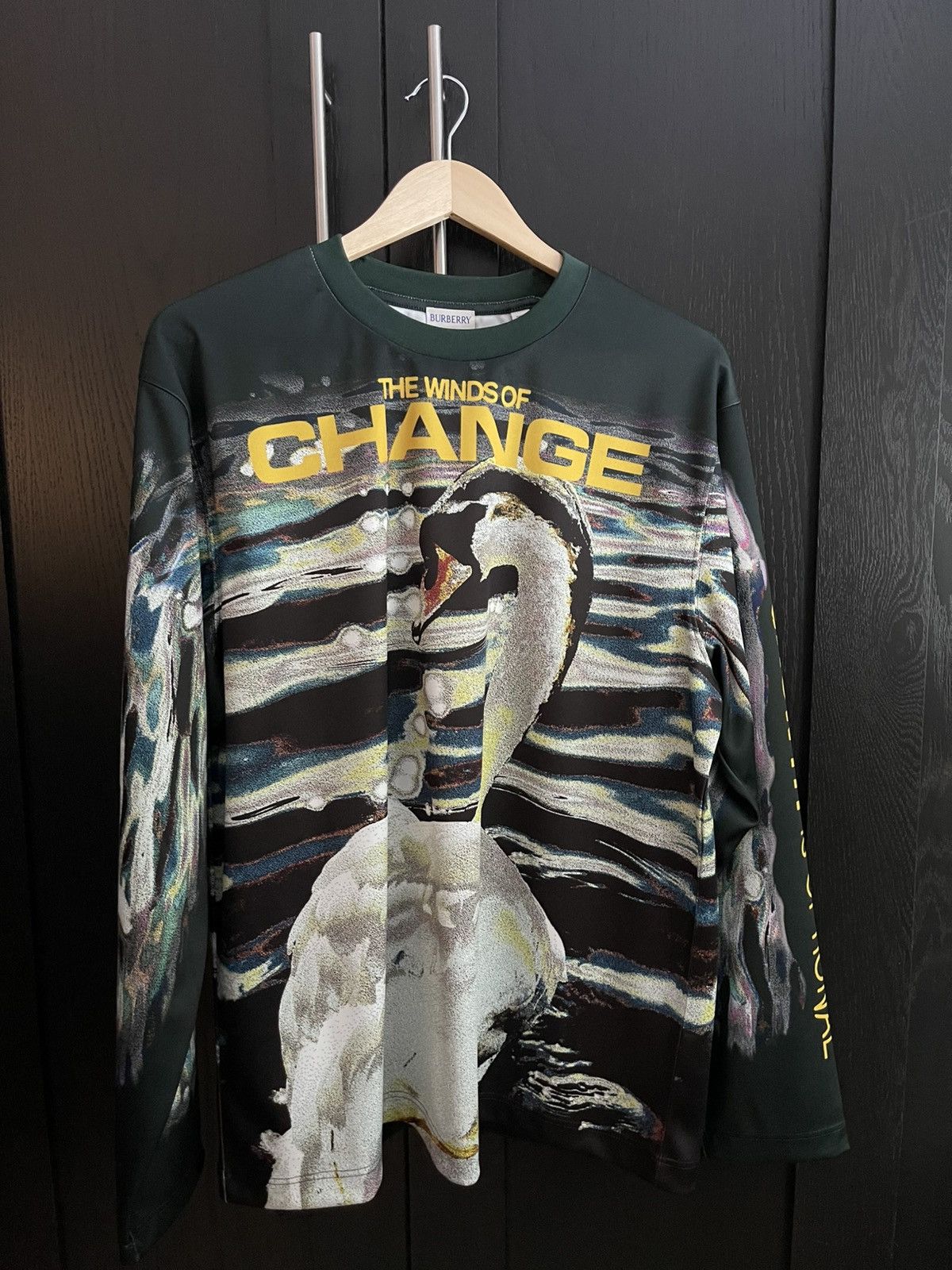 Burberry 🦢Burberry Swan Jersey Size US M / EU 48-50 / 2 - 1 Thumbnail