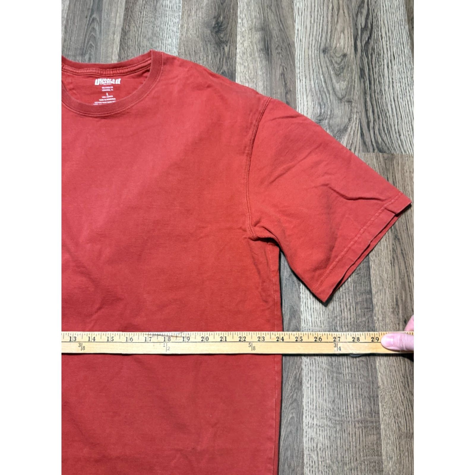 CO Duluth Shirt Men Large Orange Crewneck Relaxed Longtail T-Shirt Size US L / EU 52-54 / 3 - 6 Thumbnail
