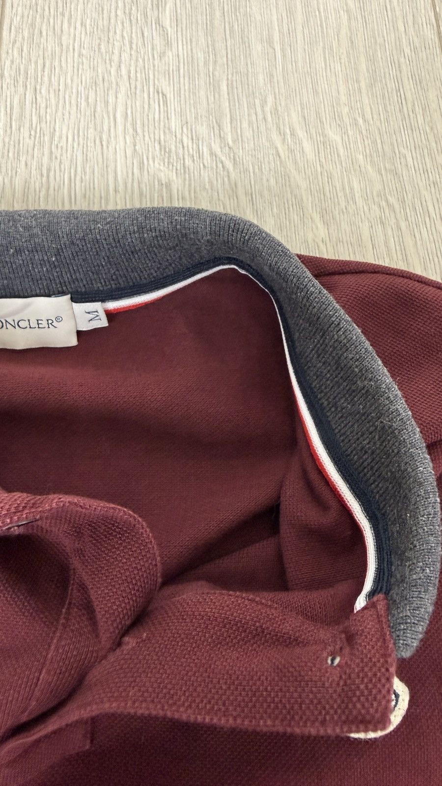 Moncler Moncler Polo Long Sleeve Size US M / EU 48-50 / 2 - 7 Thumbnail