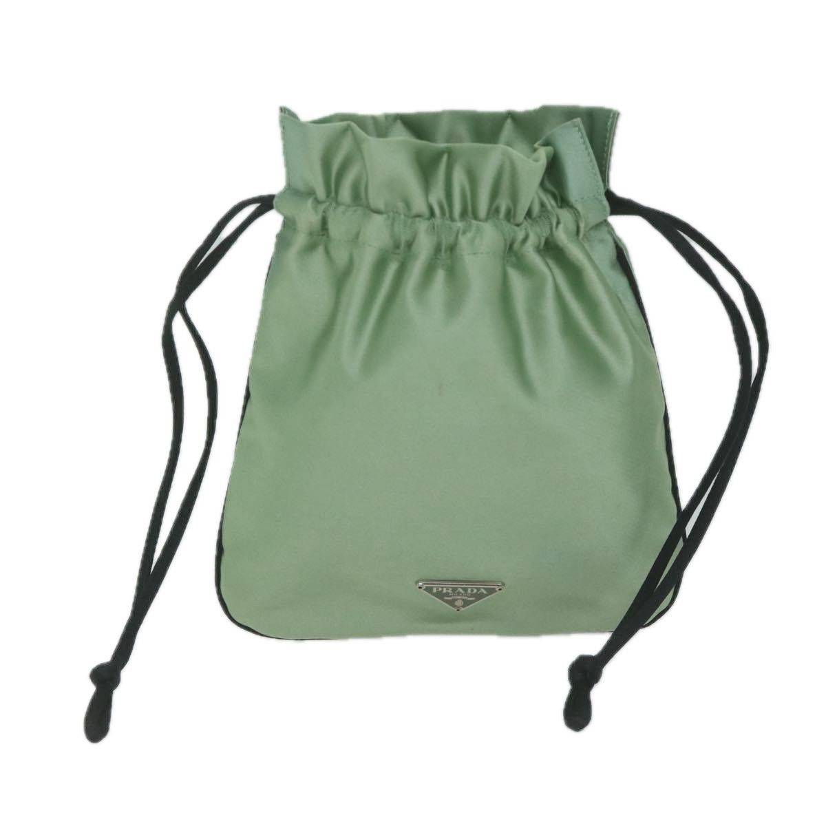 Prada Green Synthetic Clutch Bag (Pre-Owned) Size ONE SIZE - 1 Thumbnail