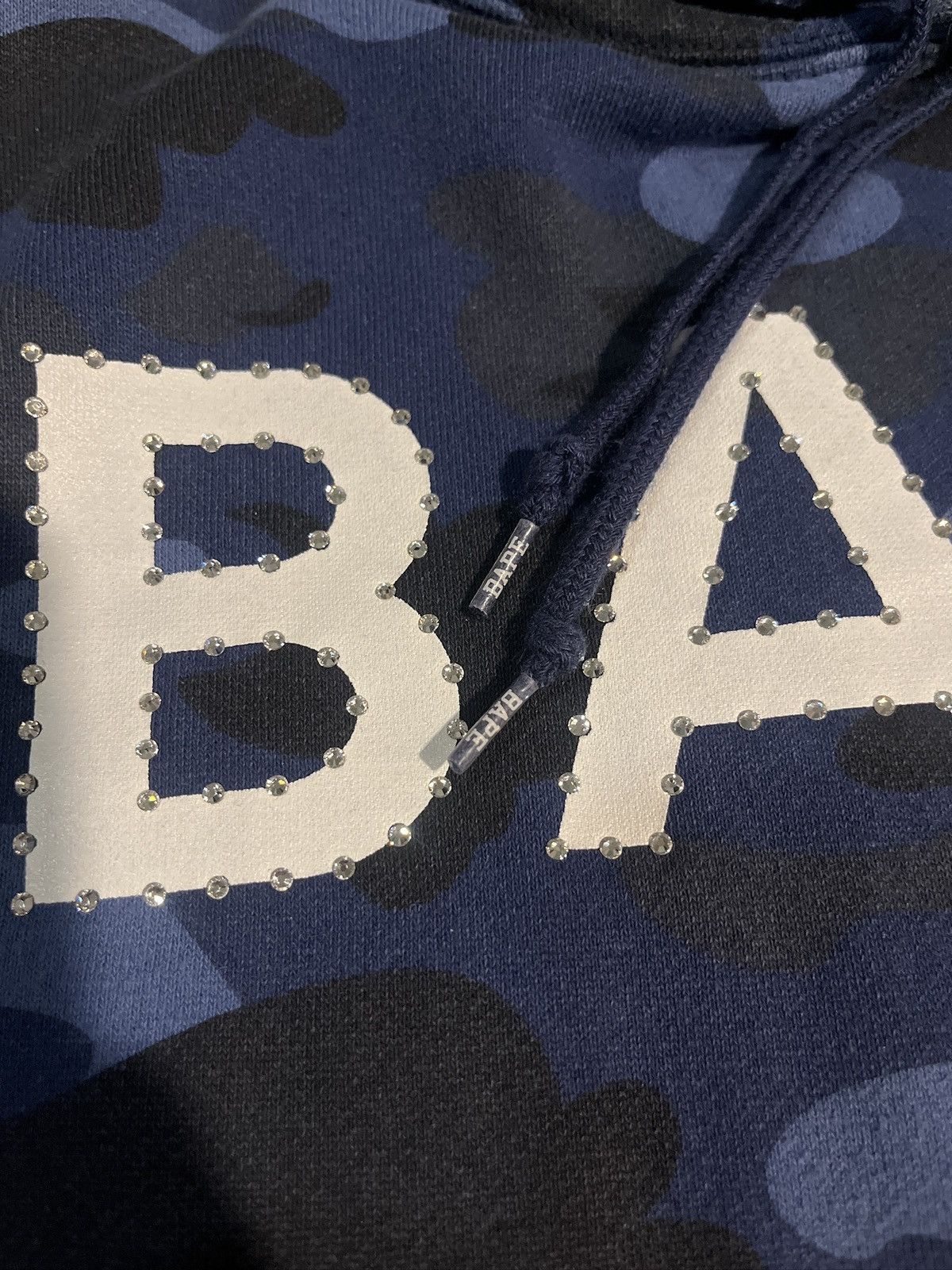 Bape Bape X Swarovski camo hoodie Size US S / EU 44-46 / 1 - 3 Thumbnail