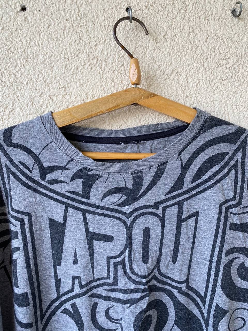 Affliction × Tapout Vintage Y2K Tapout Tribal Affliction Opium Grunge Tee Size US XL / EU 56 / 4 - 4 Thumbnail