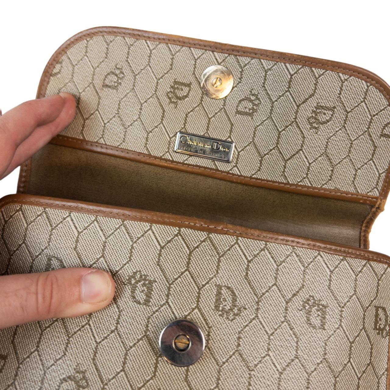 Dior Vintage Dior Monogram Cross Body Bag Size ONE SIZE - 5 Thumbnail