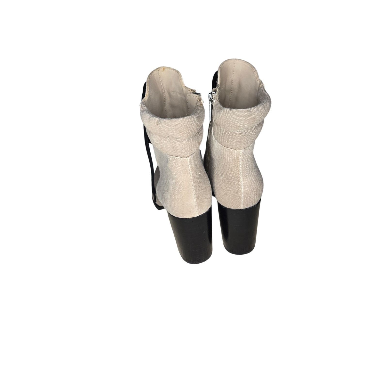 Paige Paige Tan and Black Lace Up Boots Size 9.5 Size US 9.5 / IT 39.5 - 3 Thumbnail