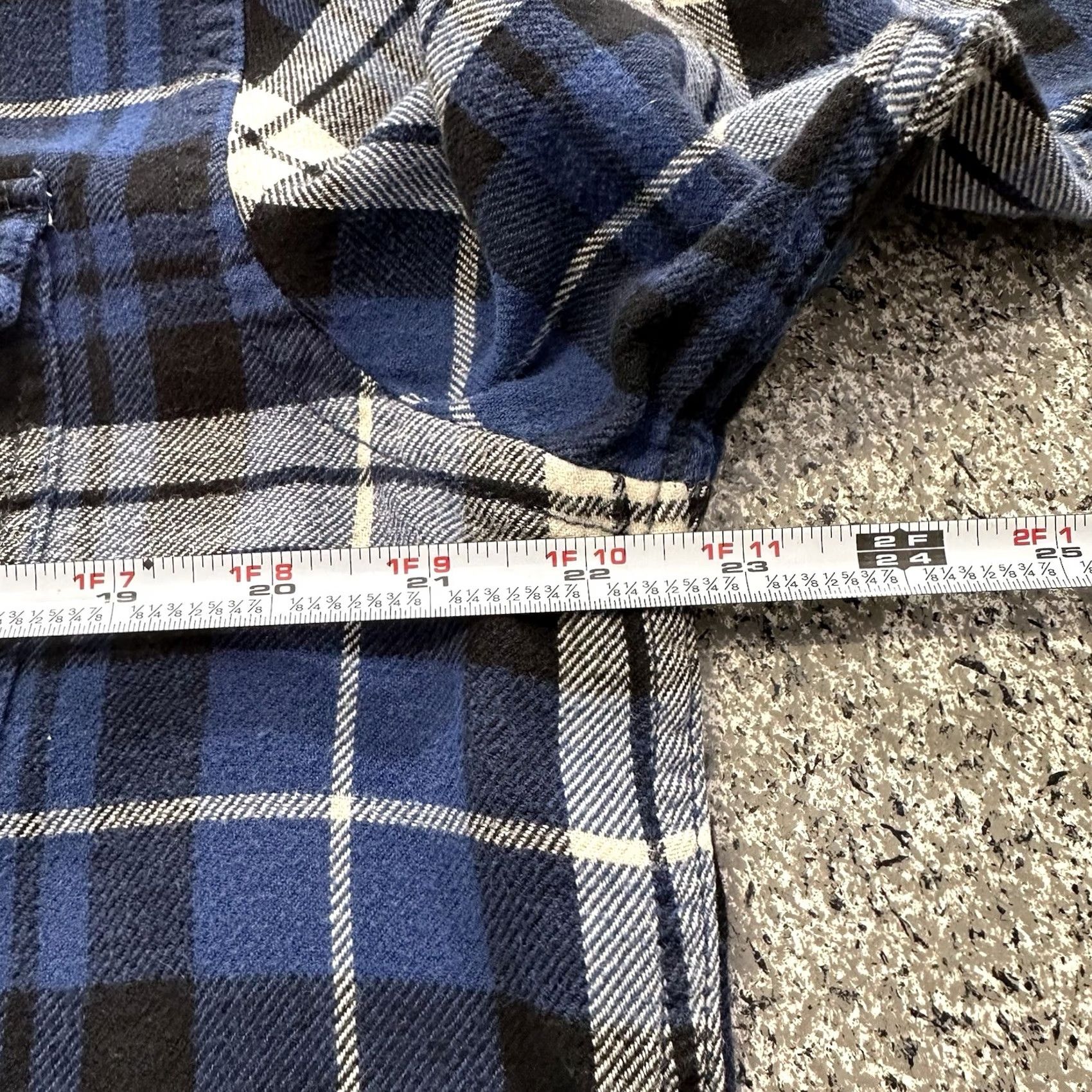 American Eagle Outfitters American Eagle Outfitters Flannel Shirt Mens L Blue AE Athletic Regular Fit Button-Up Casual Shirt Size US L / EU 52-54 / 3 - 4 Thumbnail