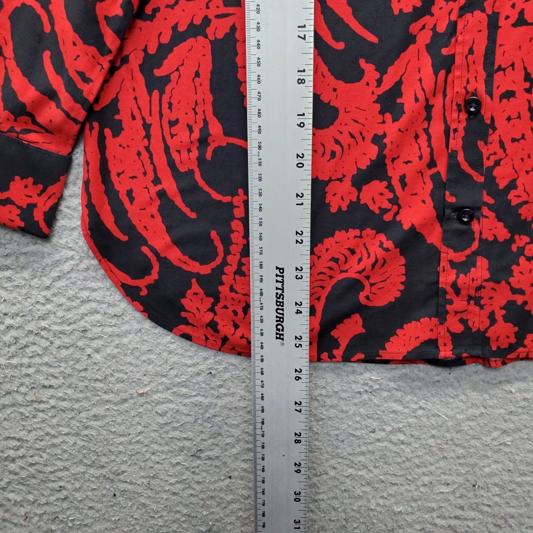 Vintage Chico's Shirt Womens US 8 Multi Paisley Non-Iron Long Sleeve Collared Button Up Size M / US 6-8 / IT 42-44 - 3 Thumbnail