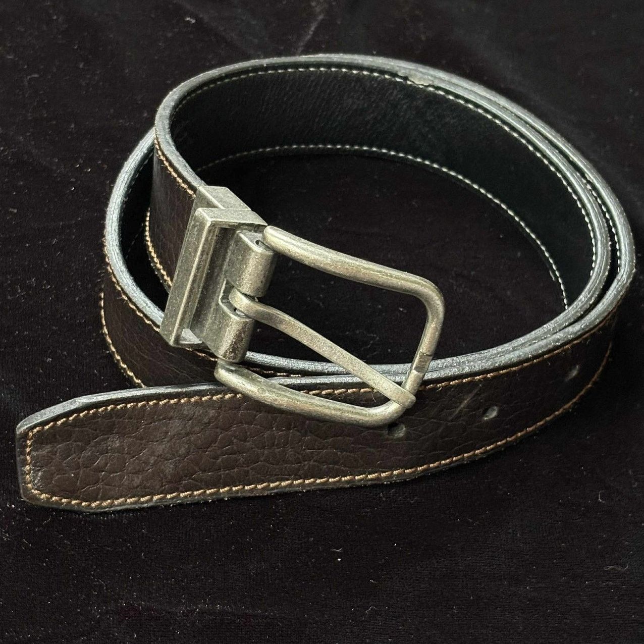 Other Black & Silver Men's Belt Size ONE SIZE - 2 Thumbnail