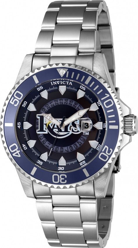 Invicta × MLB MLB Tampa Bay Rays Quartz Blue Dial Men's Watch Size ONE SIZE - 1 Thumbnail