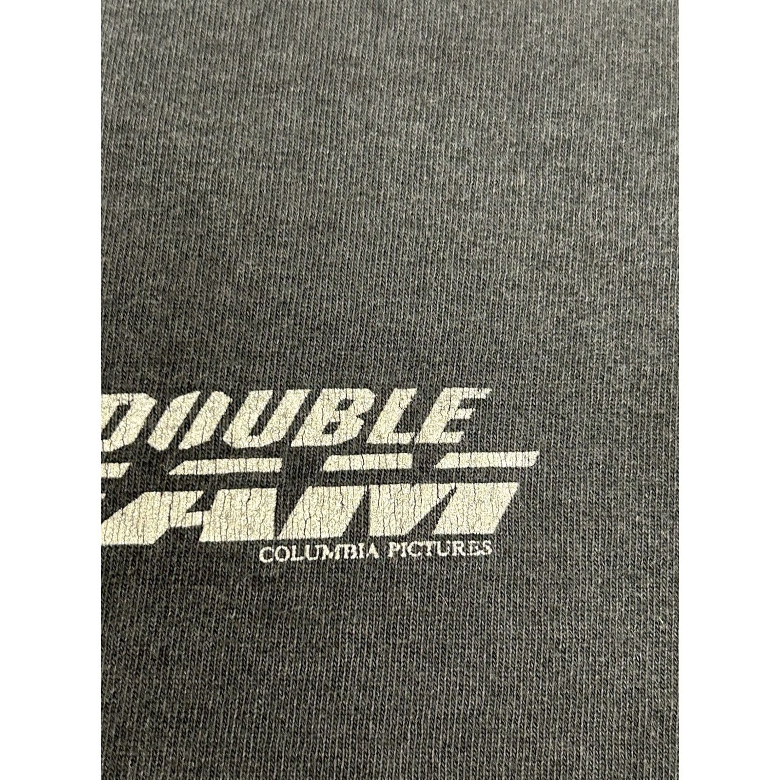 AAA VINTAGE Double Team Dennis Rodman Jean Claude Van Damme Movie Promo T Shirt XL 90s Mens Size US XL / EU 56 / 4 - 5 Thumbnail